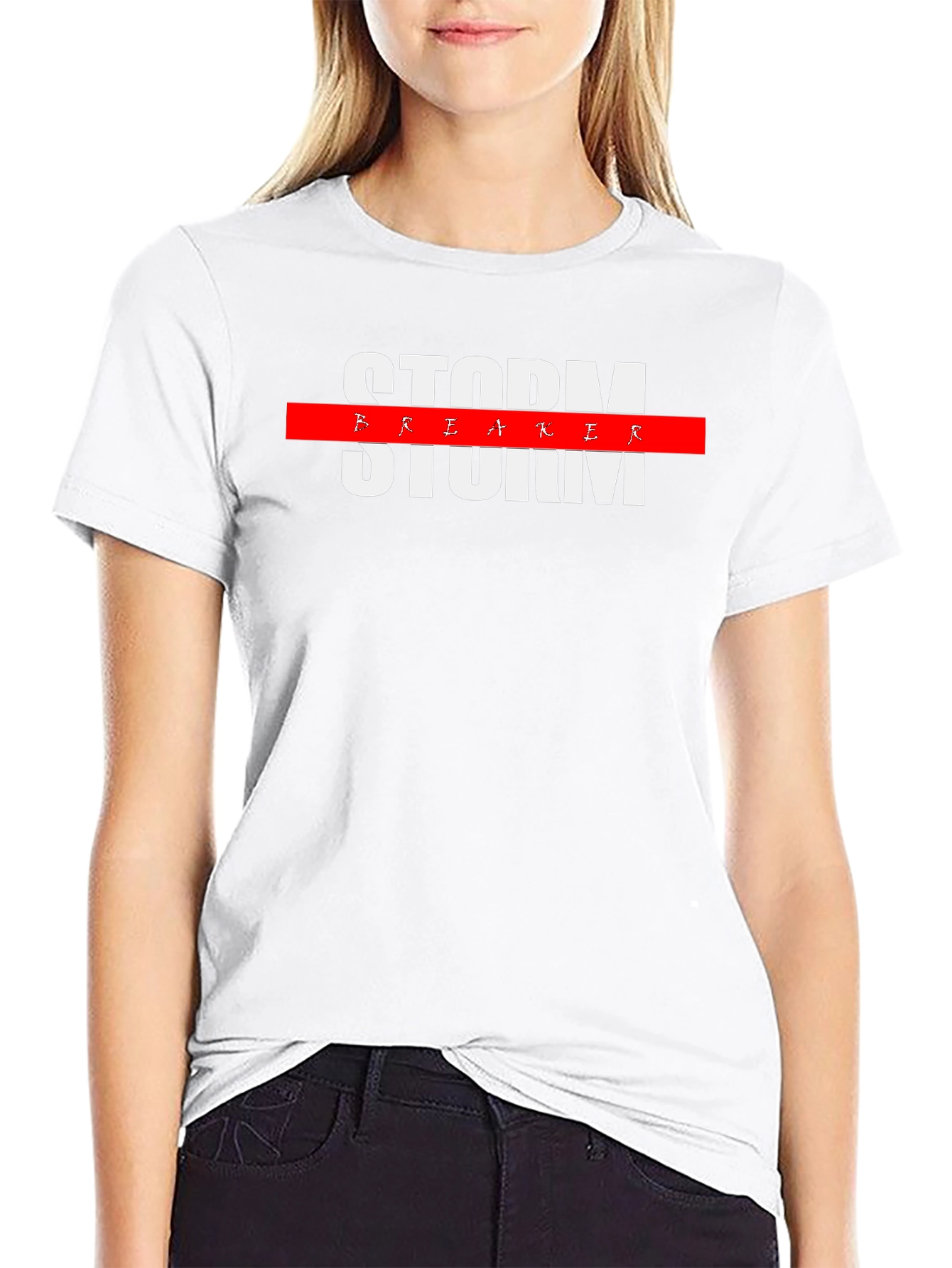 Storm Breaker Graphic Tee - Mens Black T-Shirt