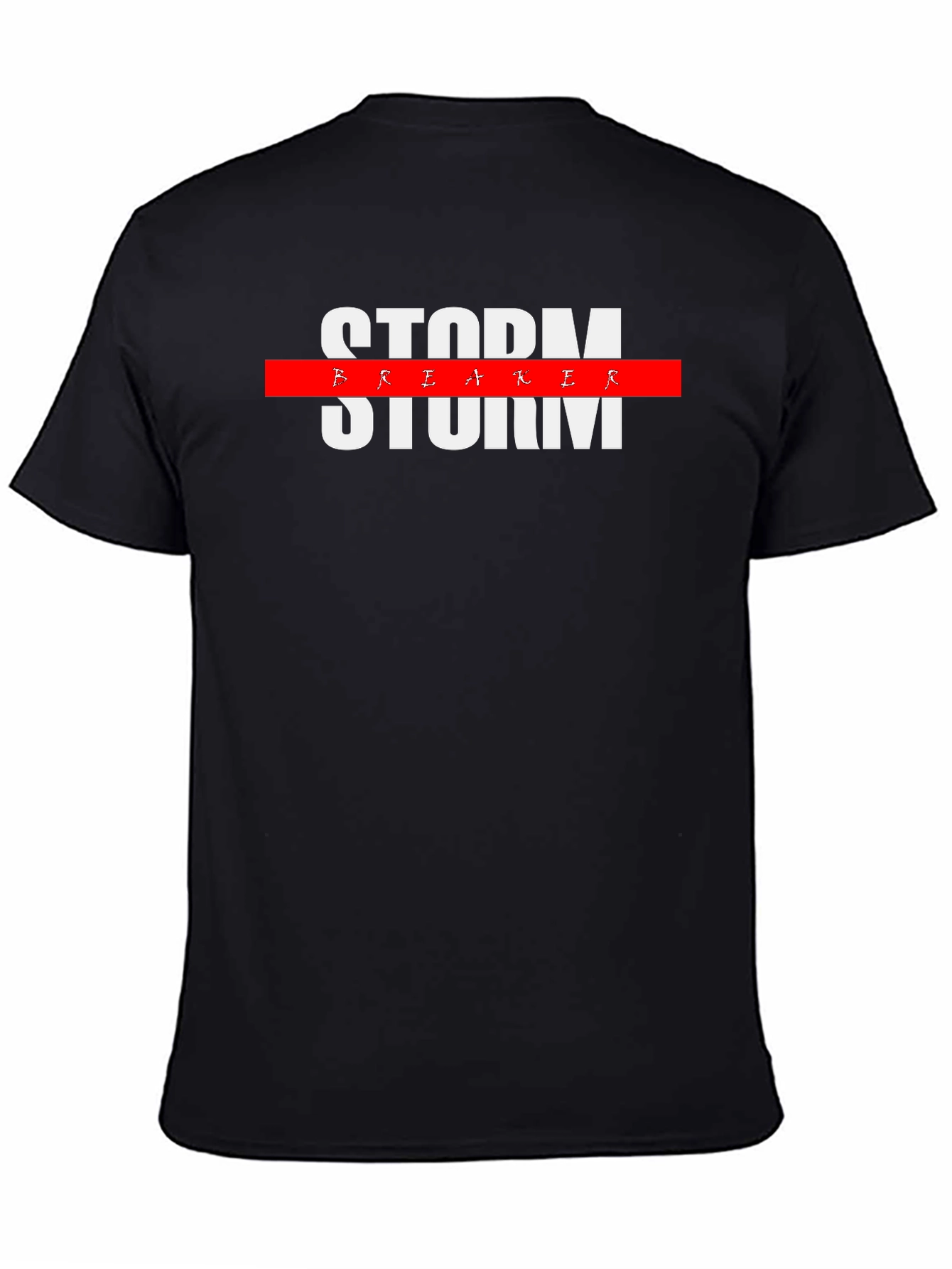 Storm Breaker Graphic Tee - Mens Black T-Shirt