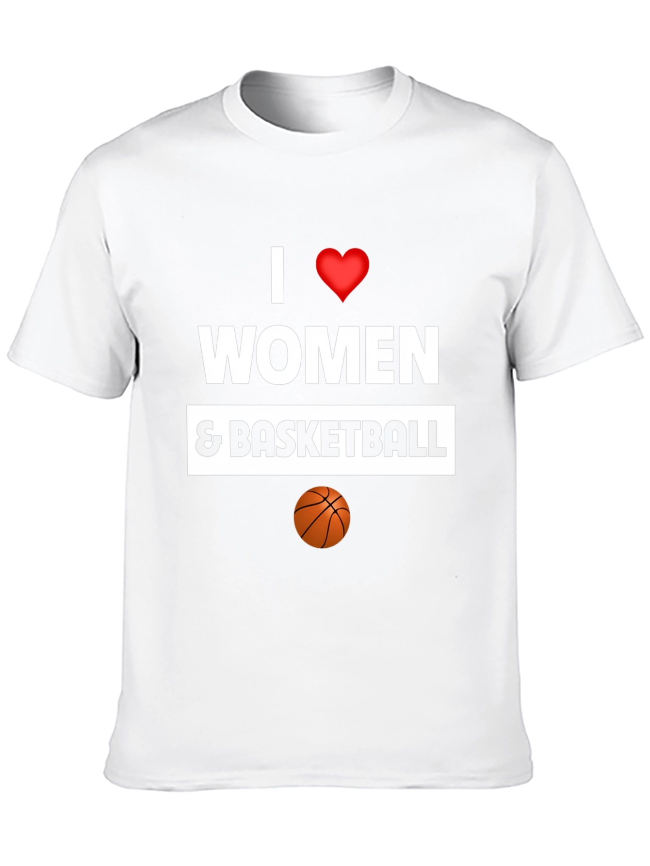 I Love Women and Basketball Graphic Tee