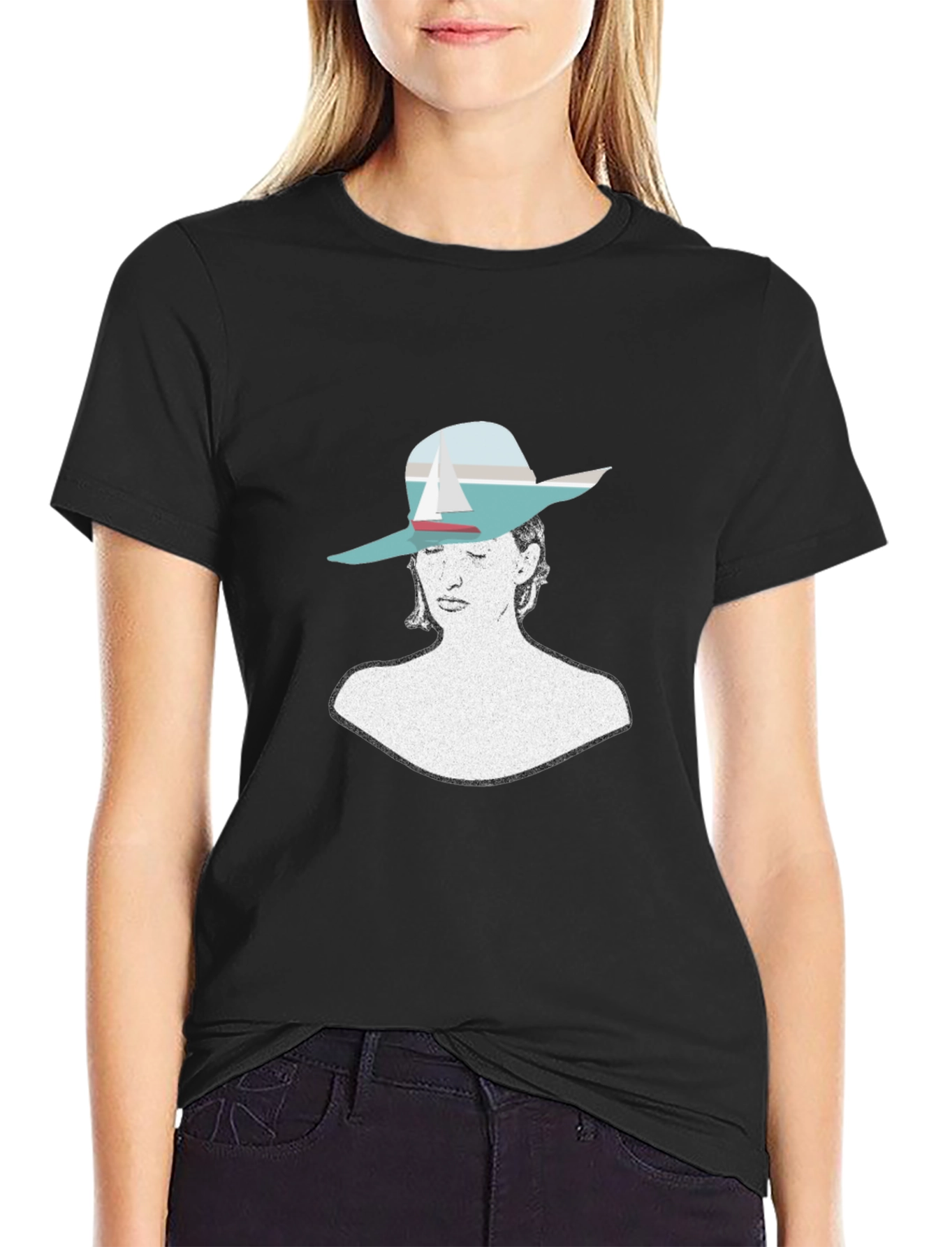 Abstract Woman T-Shirt
