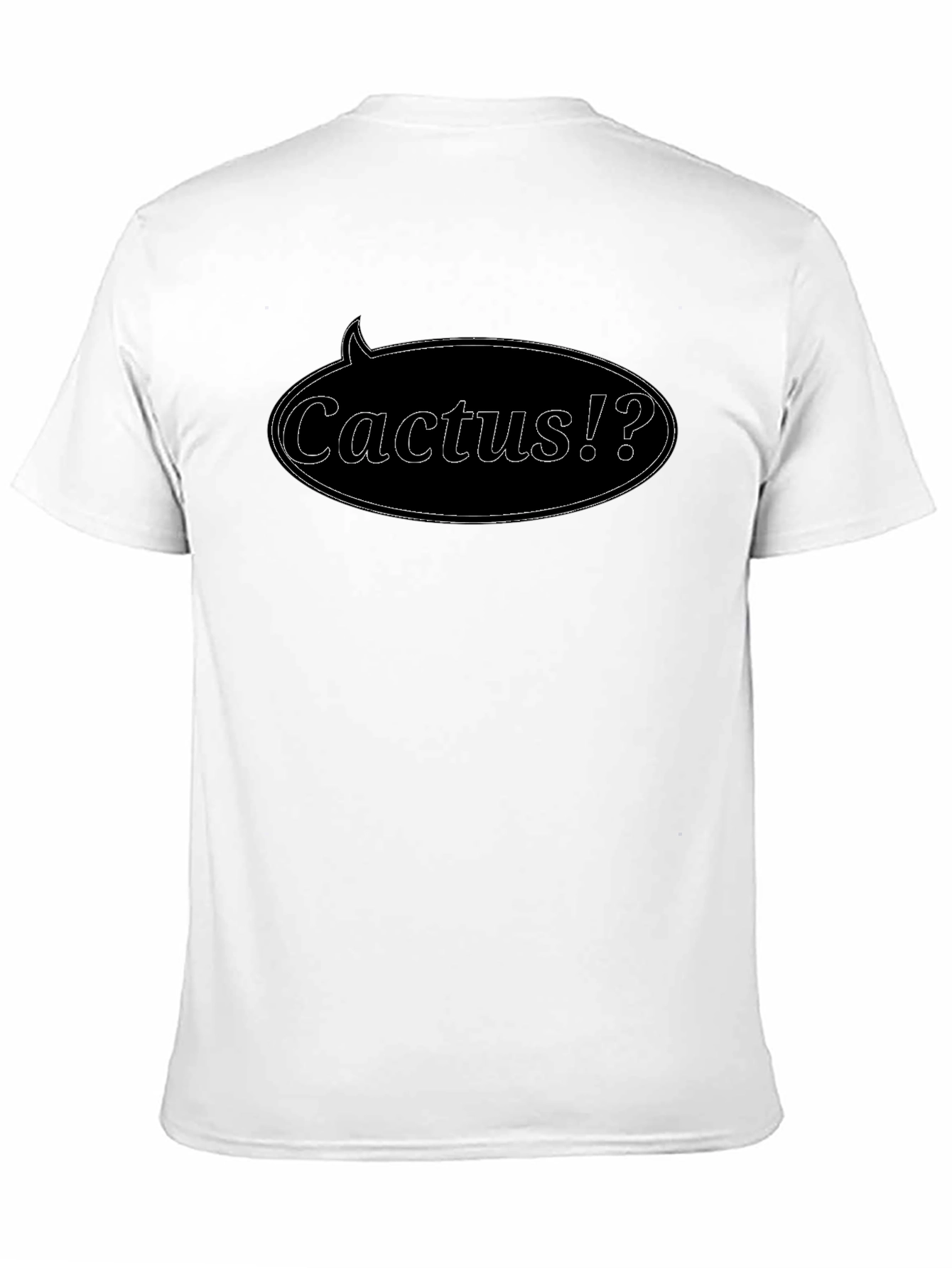 Cactus?! Graphic Tee - Black