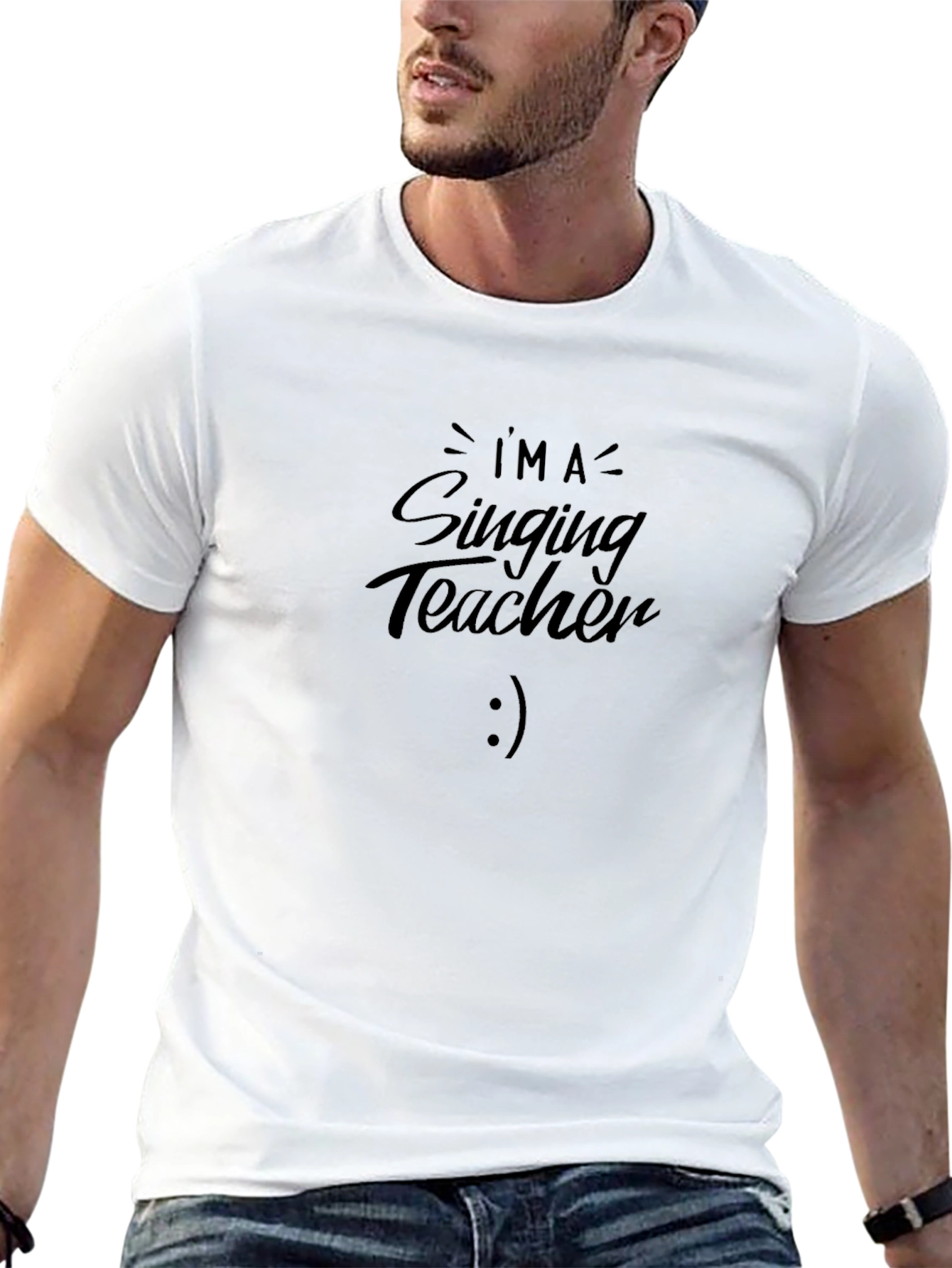 Im a Singing Teacher Black T-Shirt