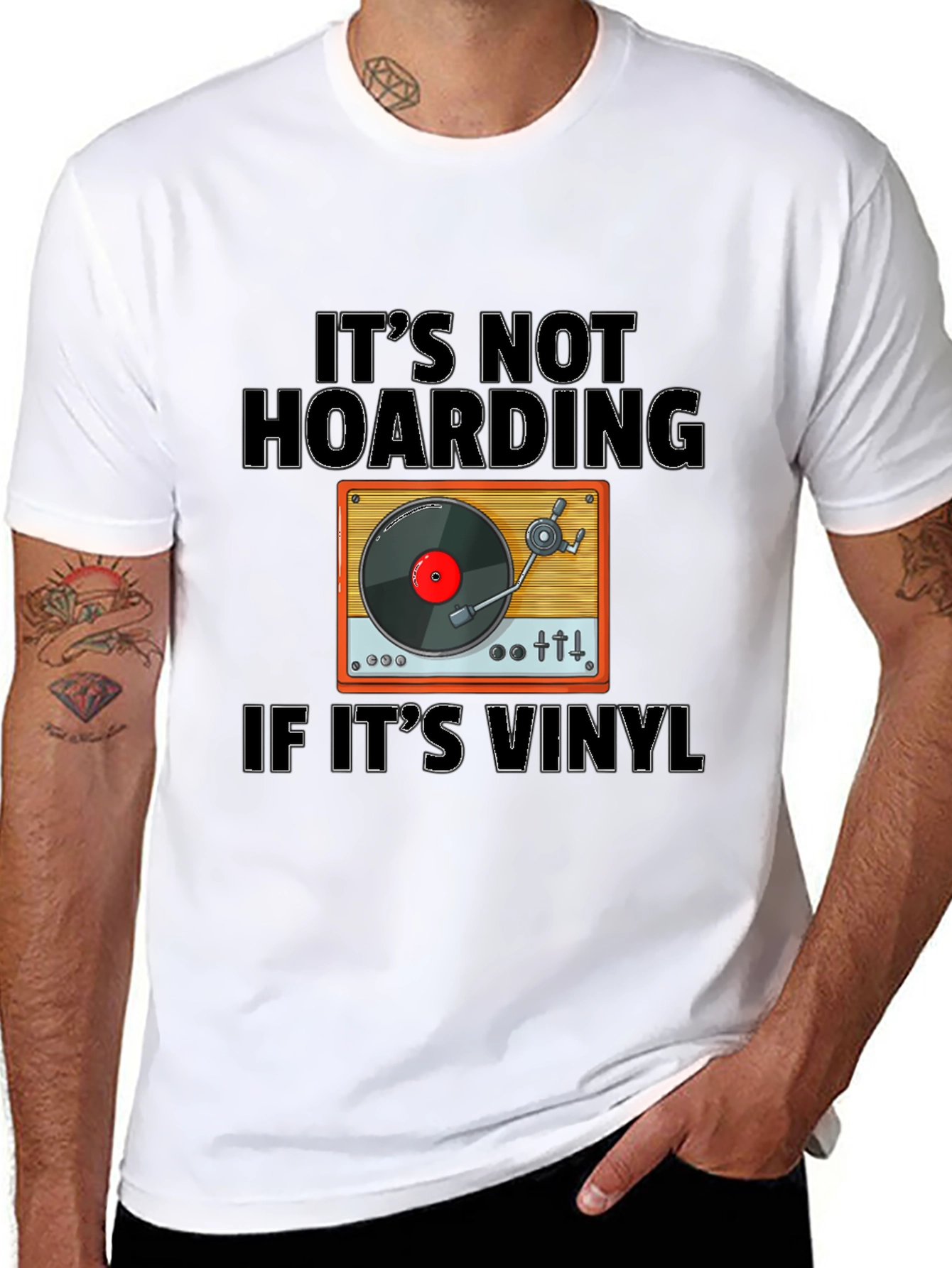 Its Not Hoarding If Its Vinyl T-Shirt
