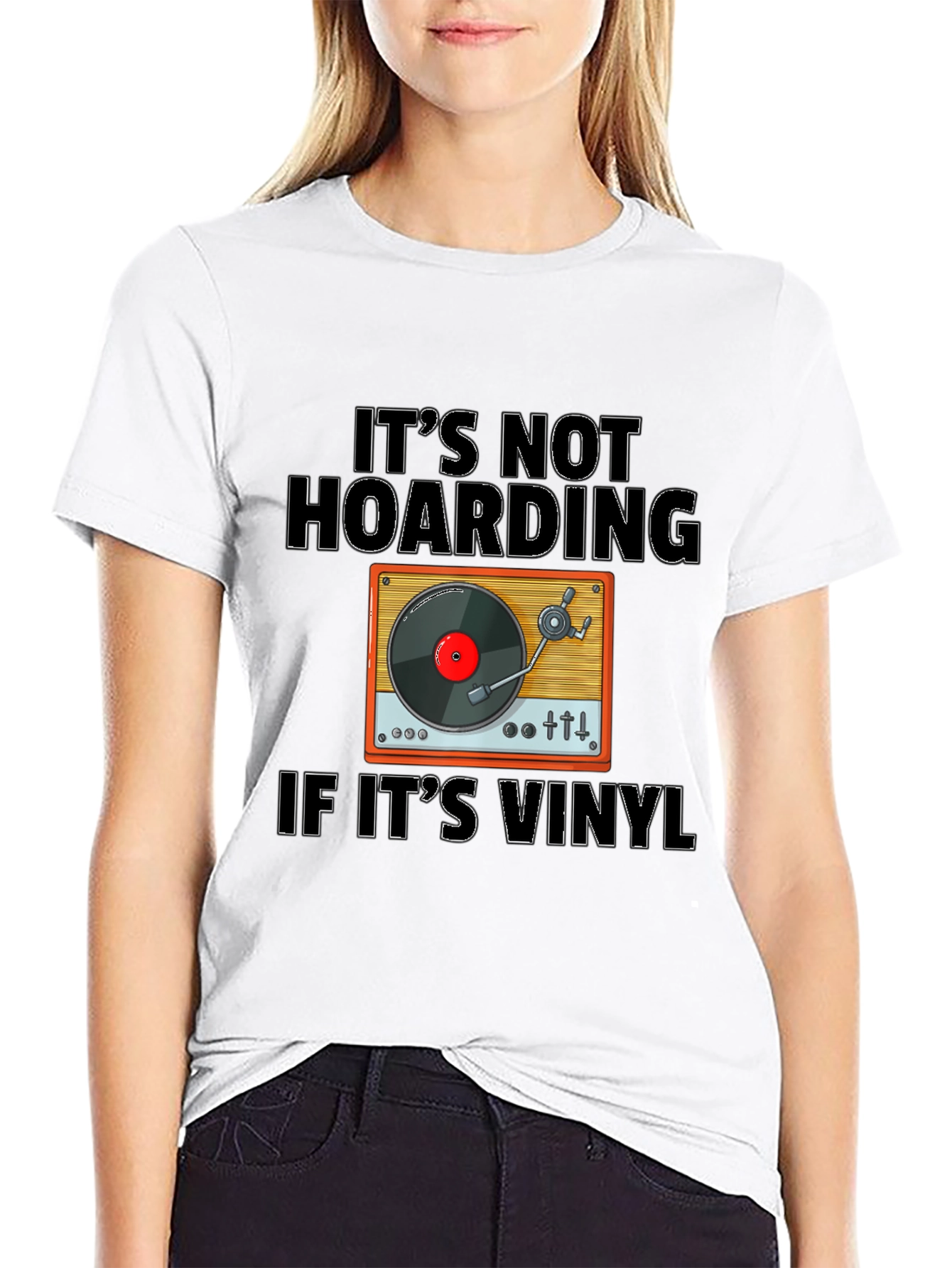 Its Not Hoarding If Its Vinyl T-Shirt