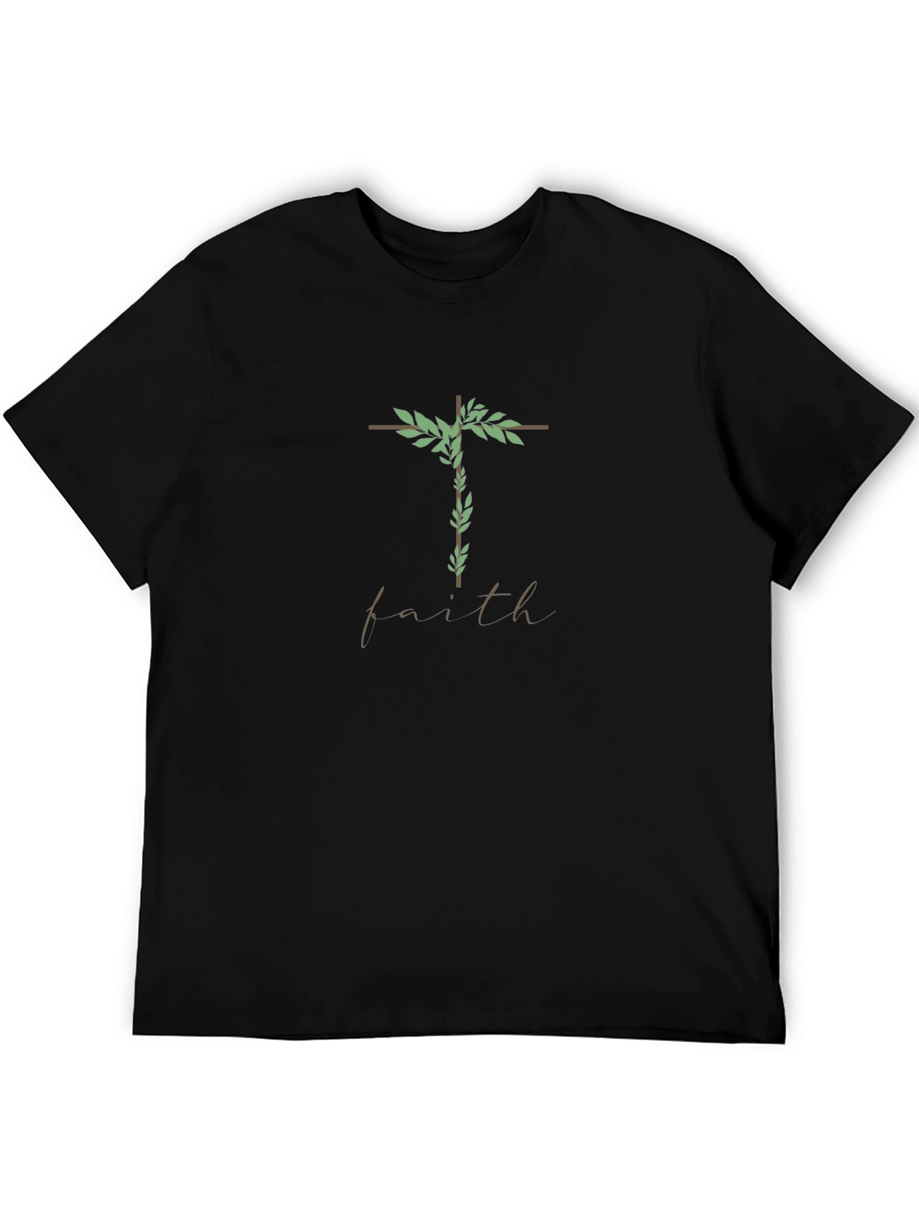 Faith Cross Graphic T-Shirt - Christian Apparel