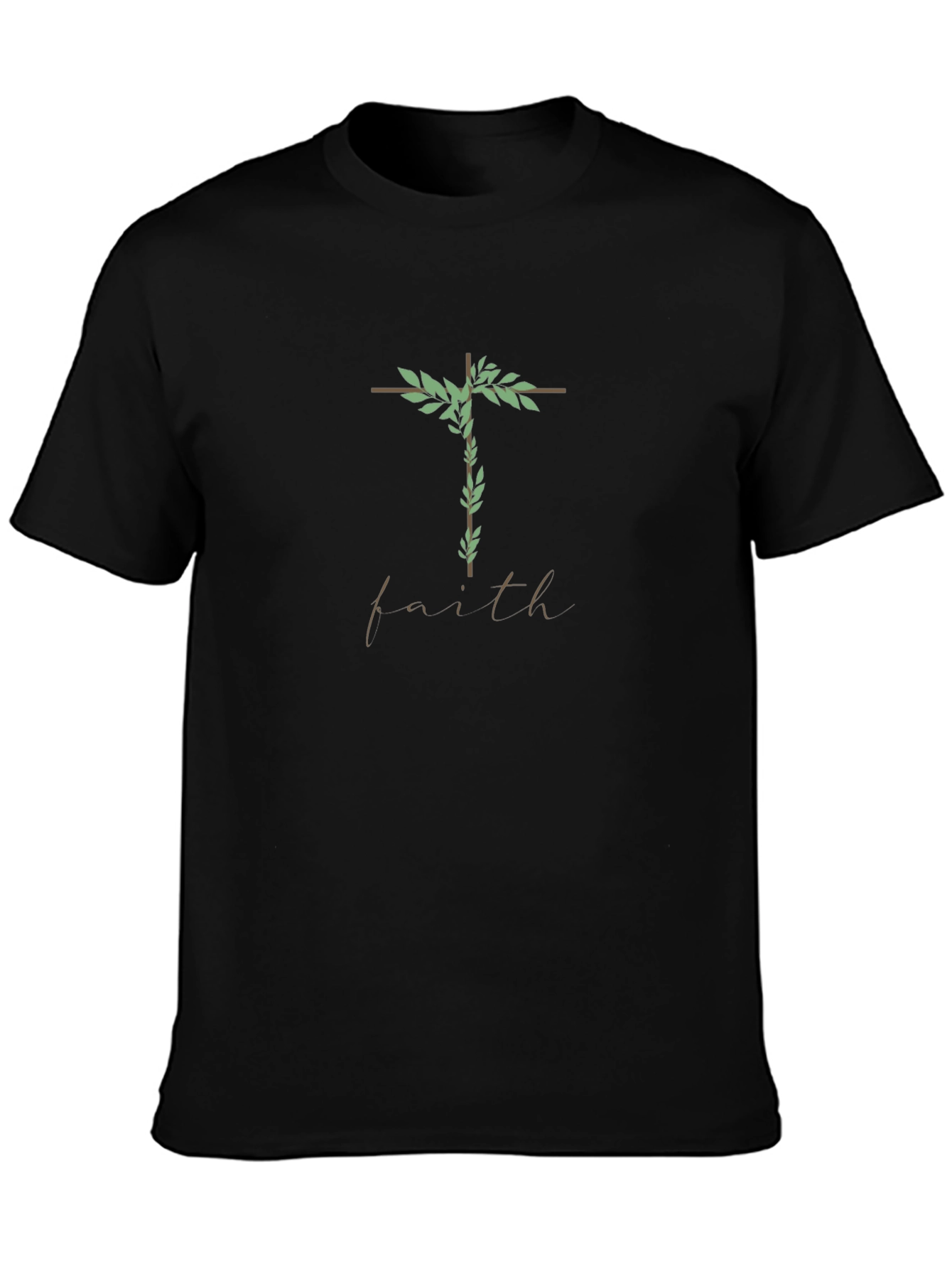 Faith Cross Graphic T-Shirt - Christian Apparel