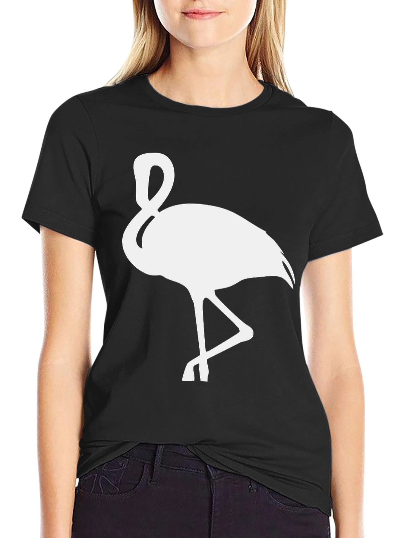 Flamingo Graphic T-Shirt - Casual Style