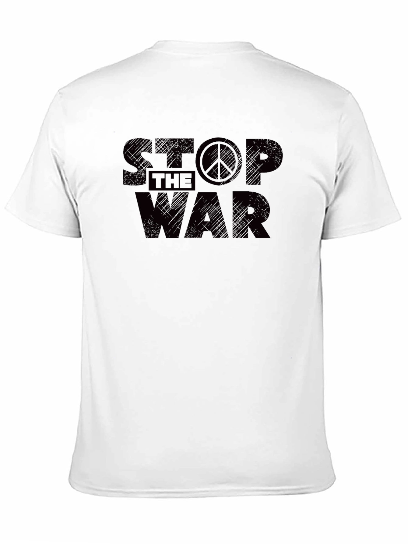 Stop the War Graphic Tee - Black