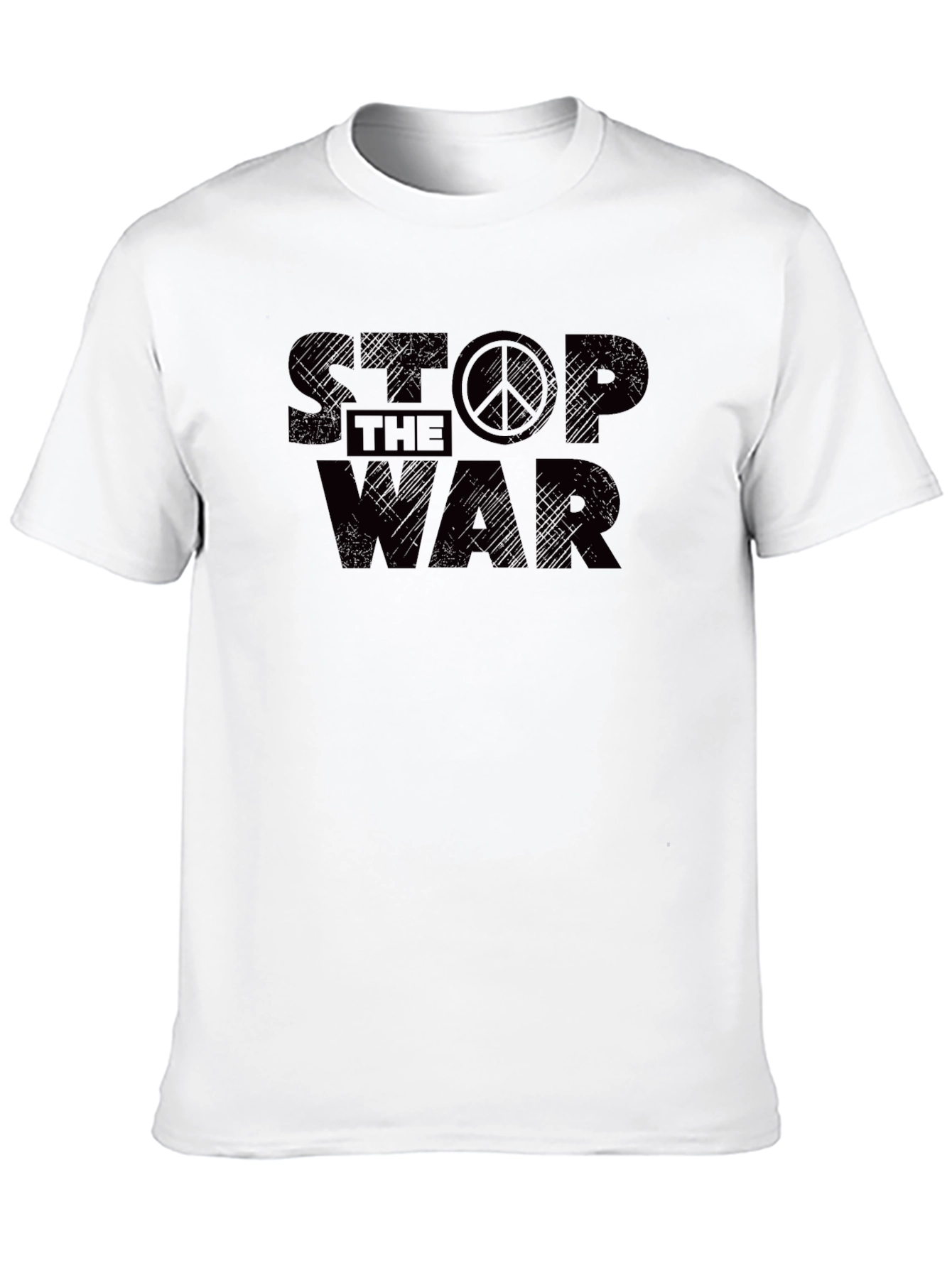 Stop the War Graphic Tee - Black