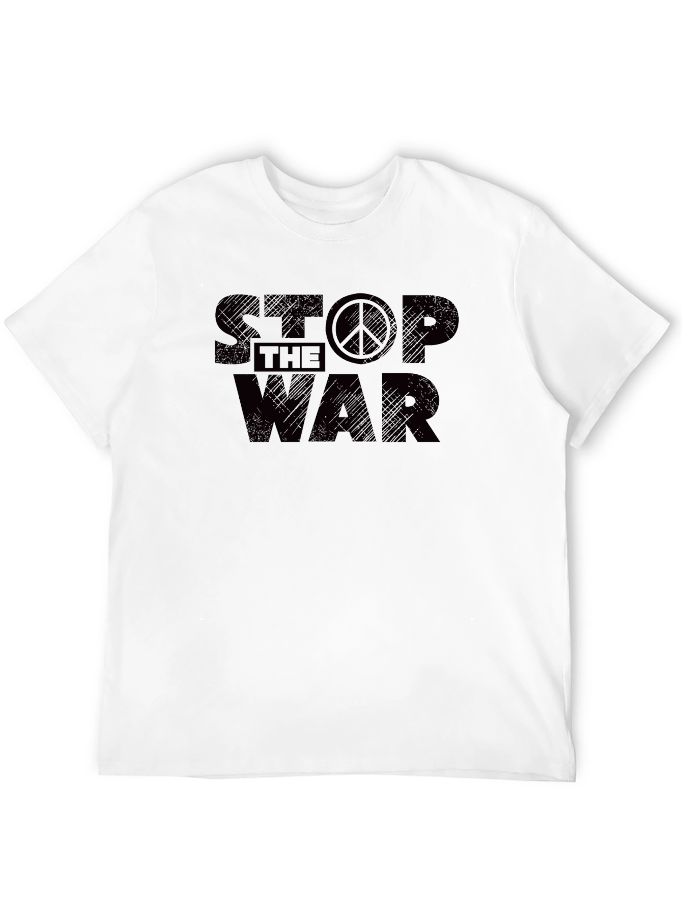 Stop the War Graphic Tee - Black