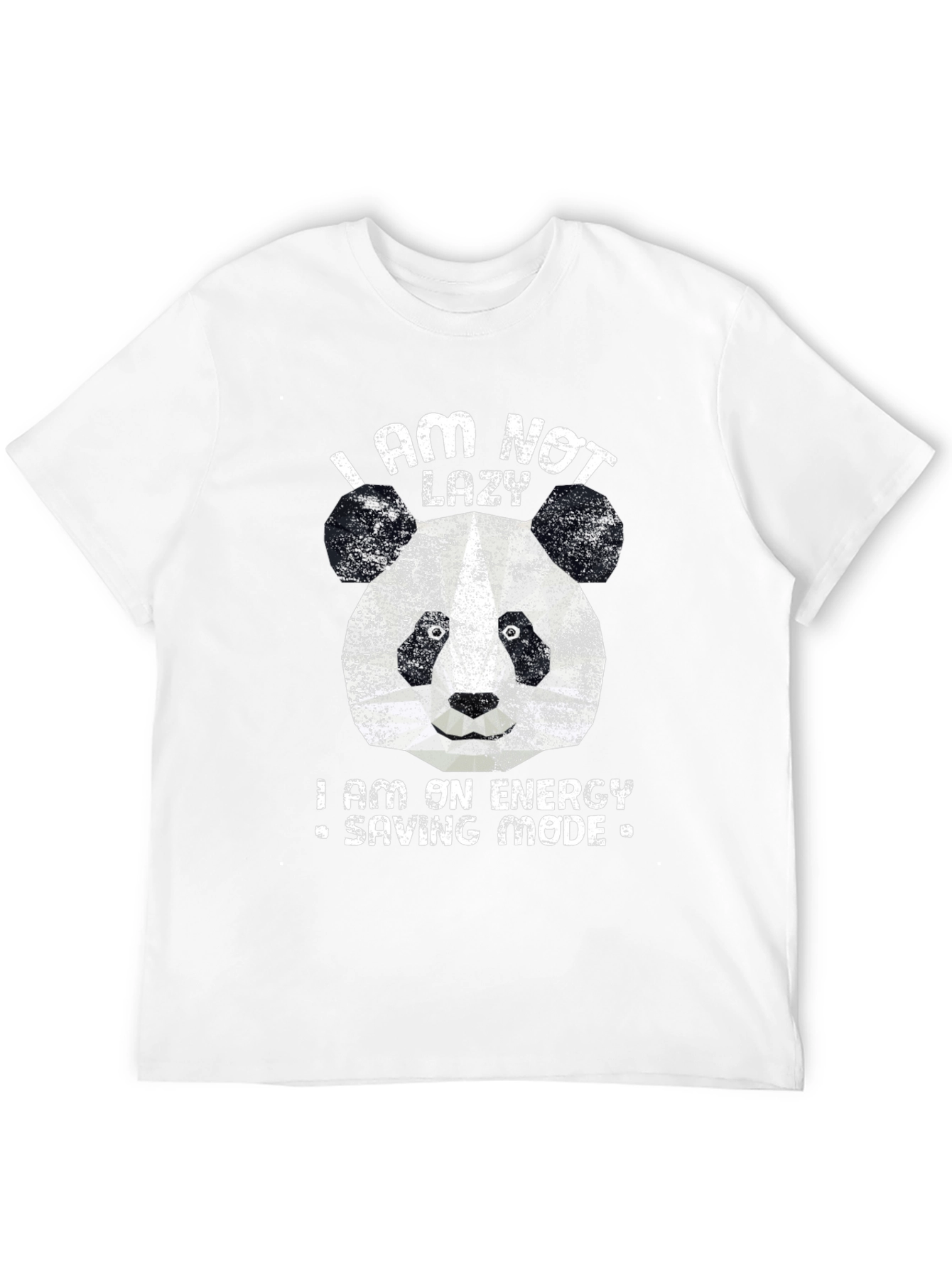 I am Not Lazy Panda Graphic Tee