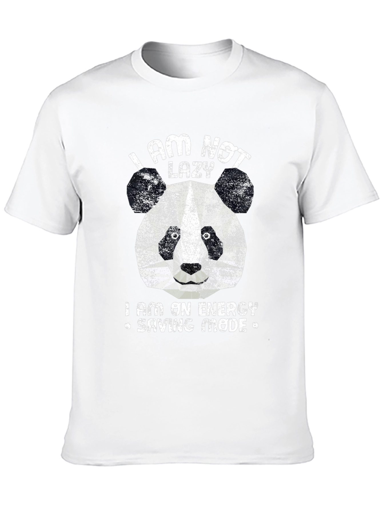 I am Not Lazy Panda Graphic Tee
