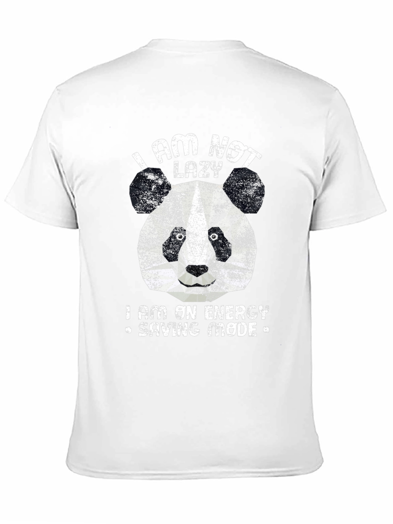 I am Not Lazy Panda Graphic Tee