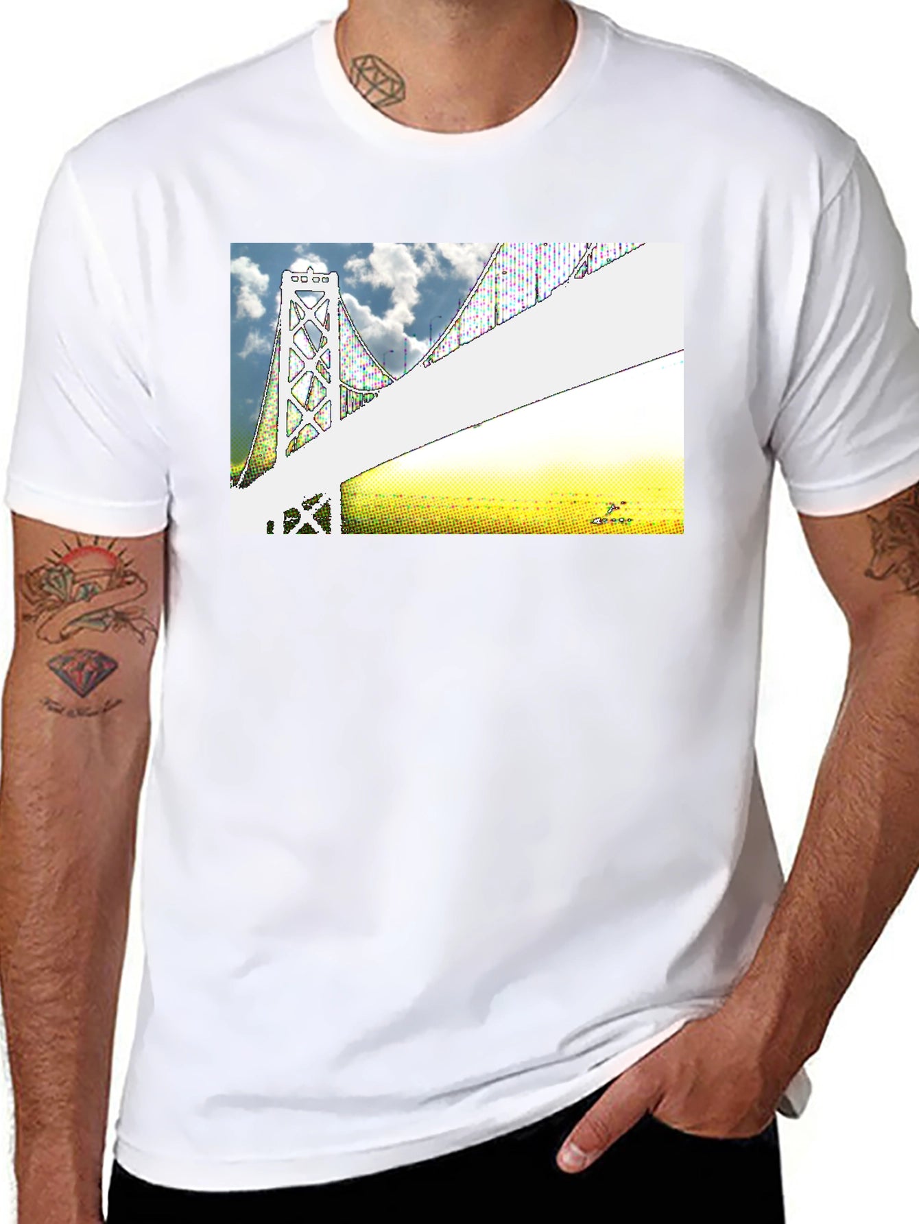Bridge Graphic Tee - Black