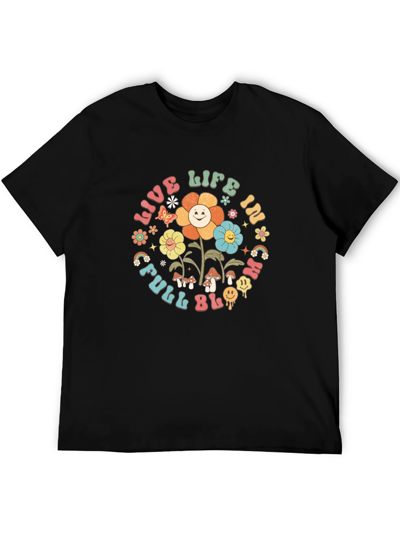 Live Life in Full Bloom Graphic Tee