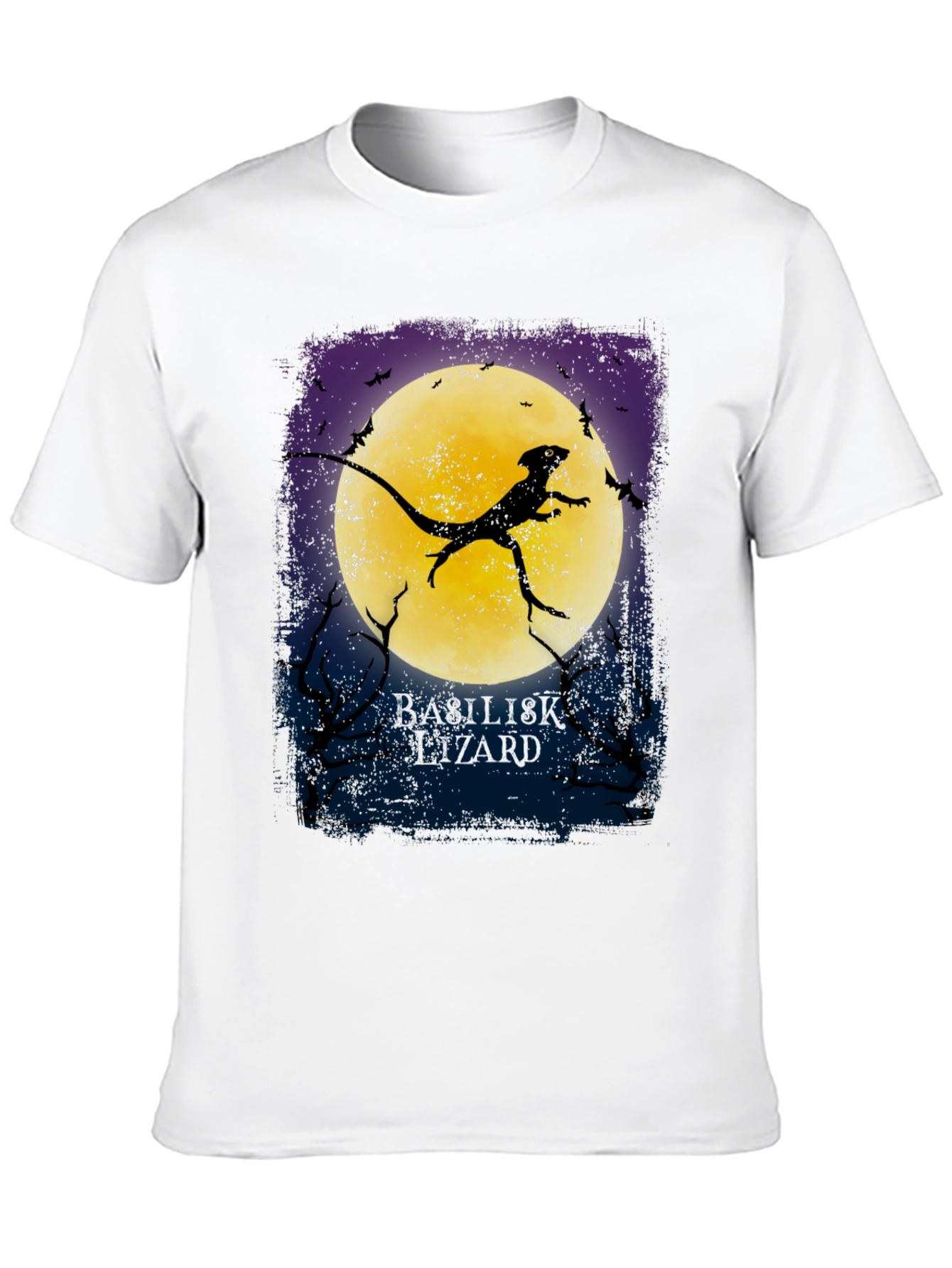 Basilisk Lizard Moon Graphic T-Shirt