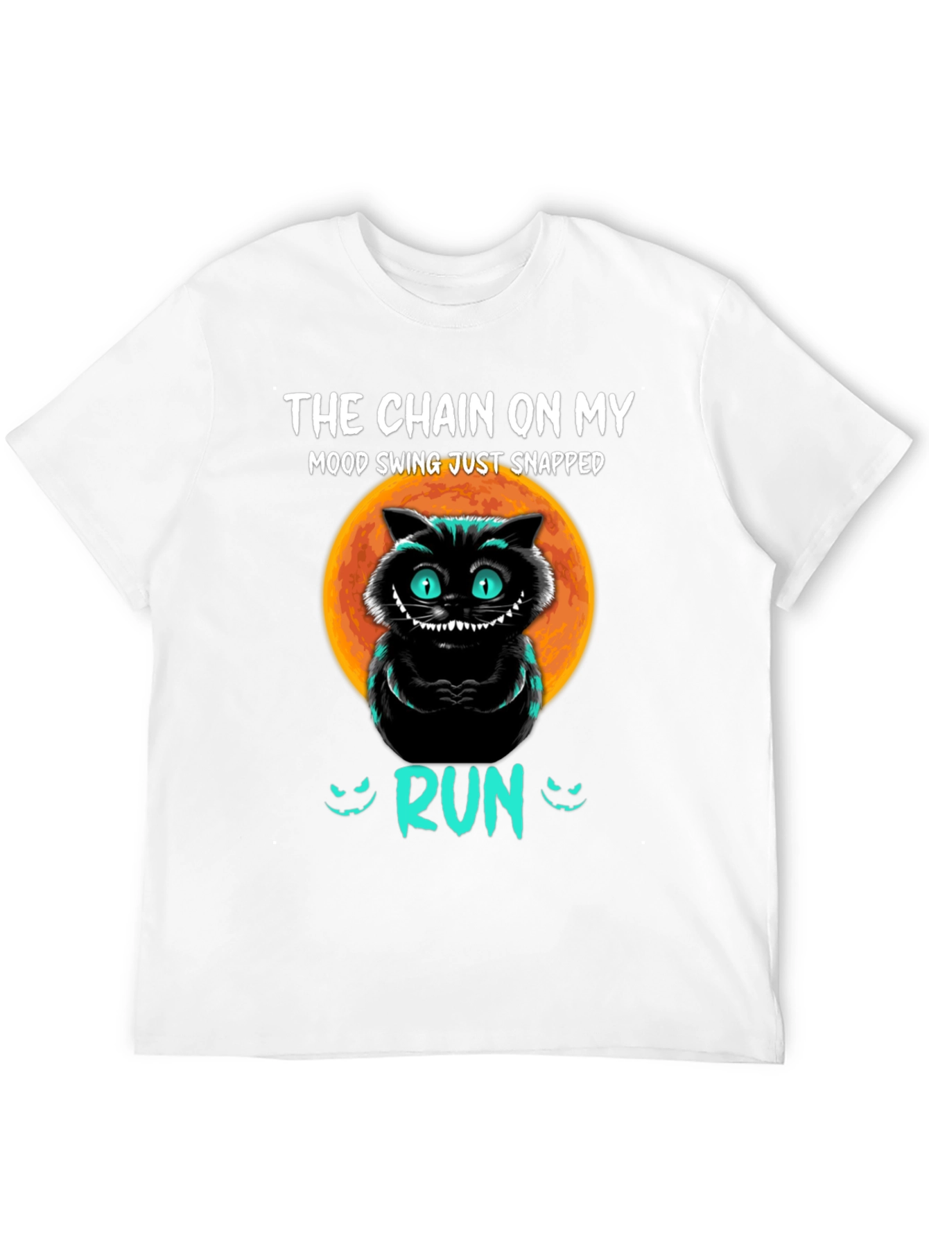 Mood Swing Cat T-Shirt - Run