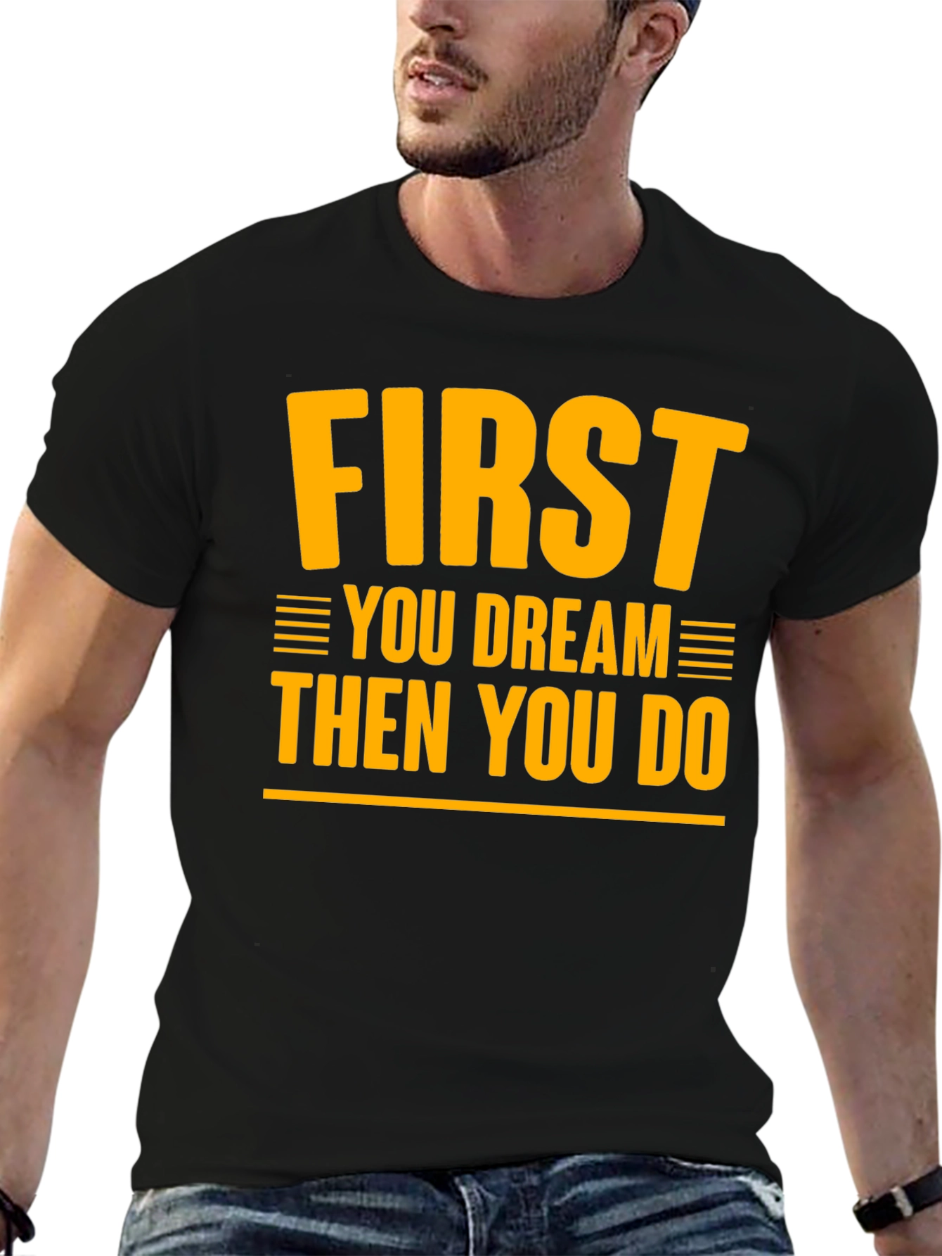 Dream & Do Motivational Graphic T-Shirt