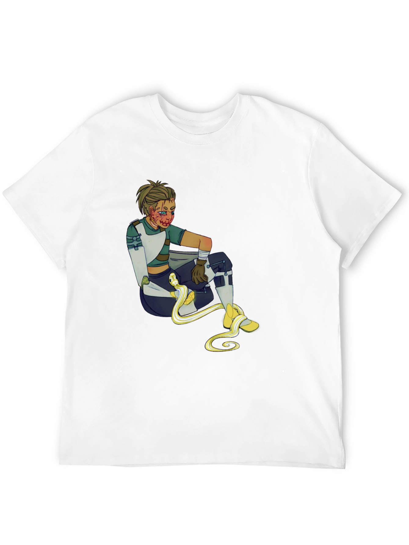 Graphic T-Shirt - Apex Legends Lifeline Snake Design