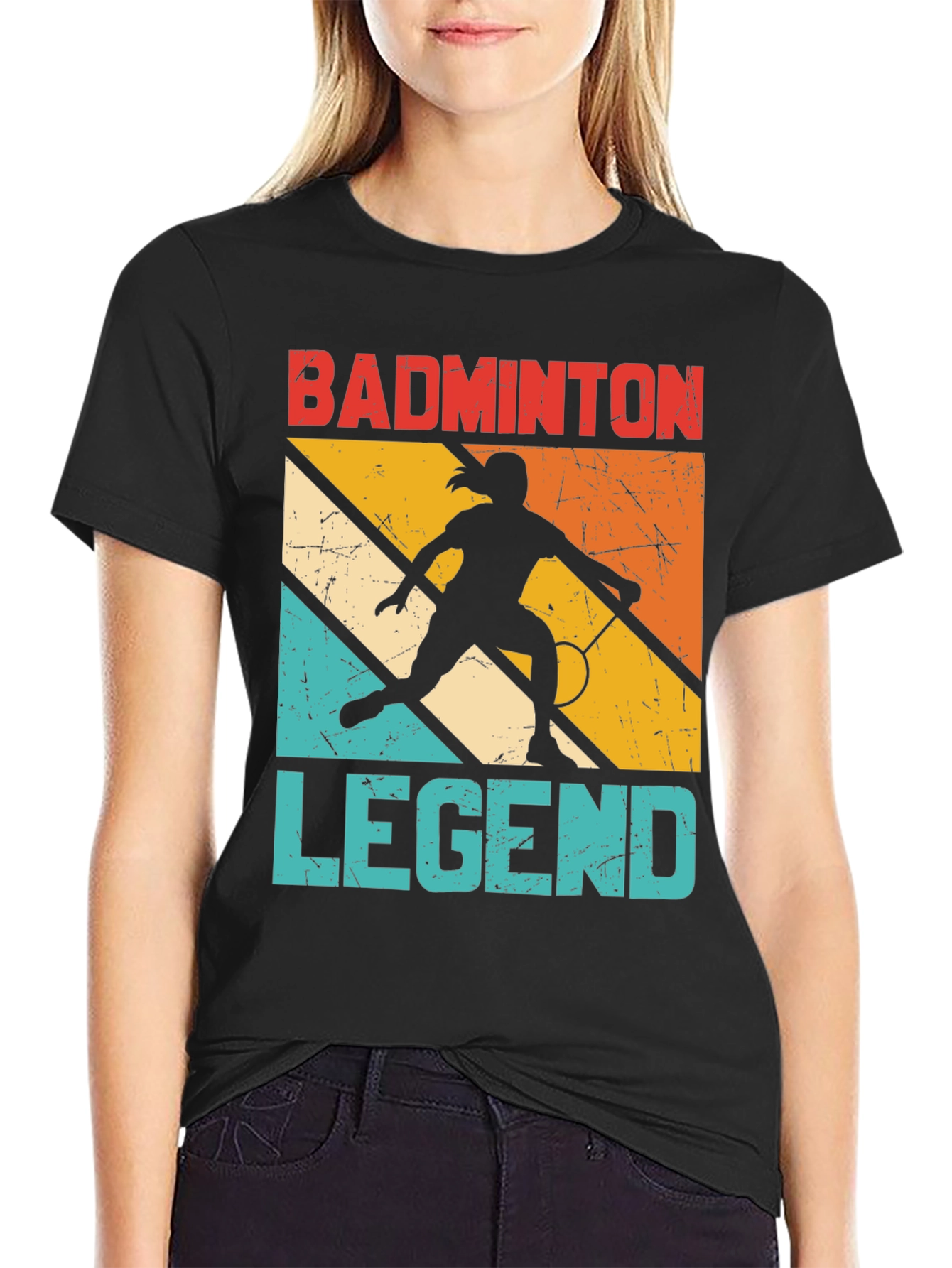 Badminton Legend Graphic Tee