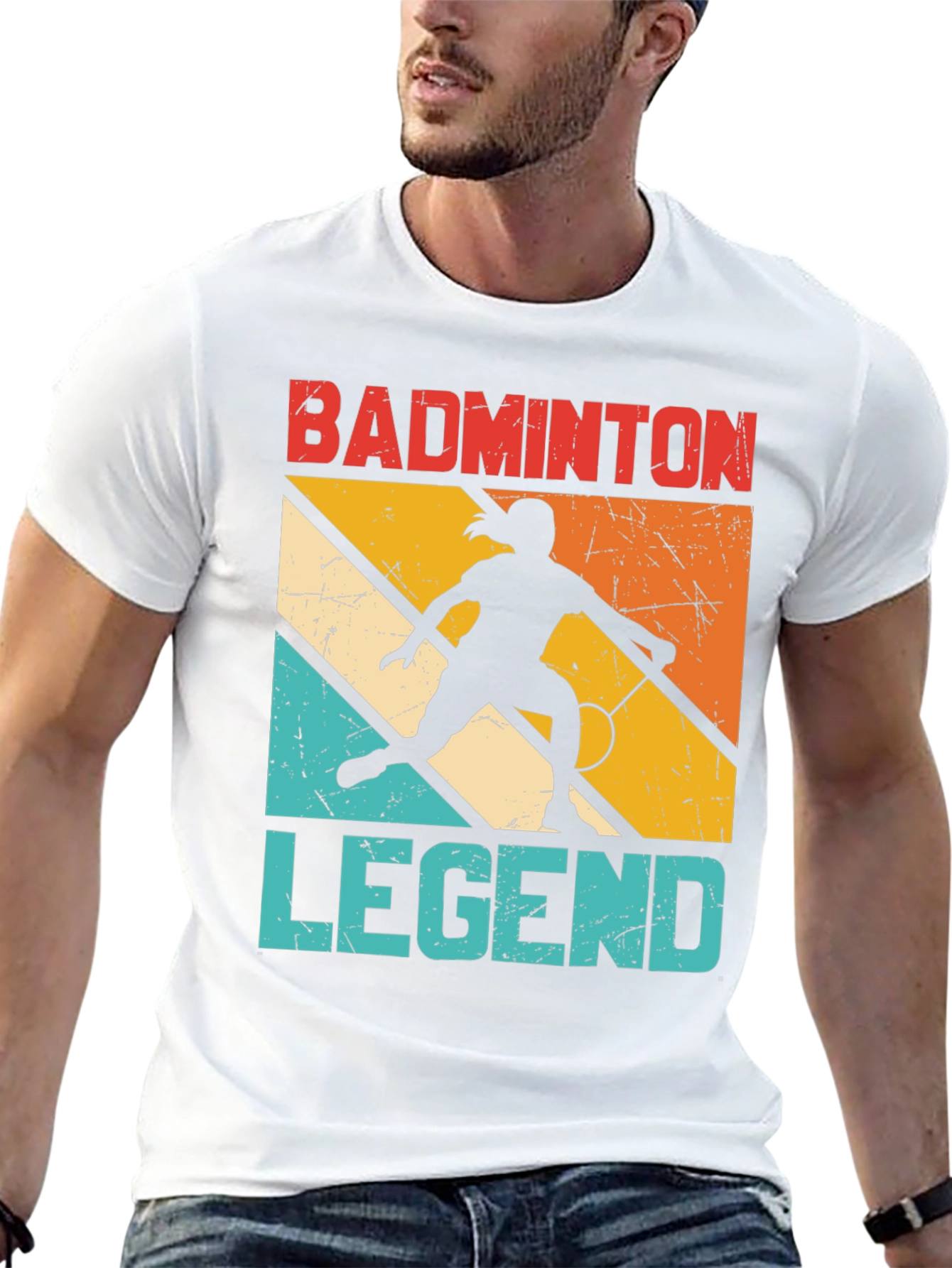 Badminton Legend Graphic Tee