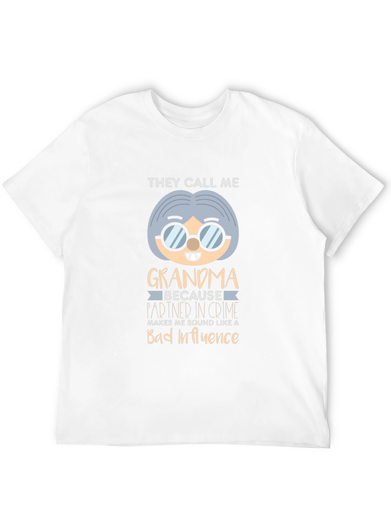 Grandma Bad Influence Graphic T-Shirt