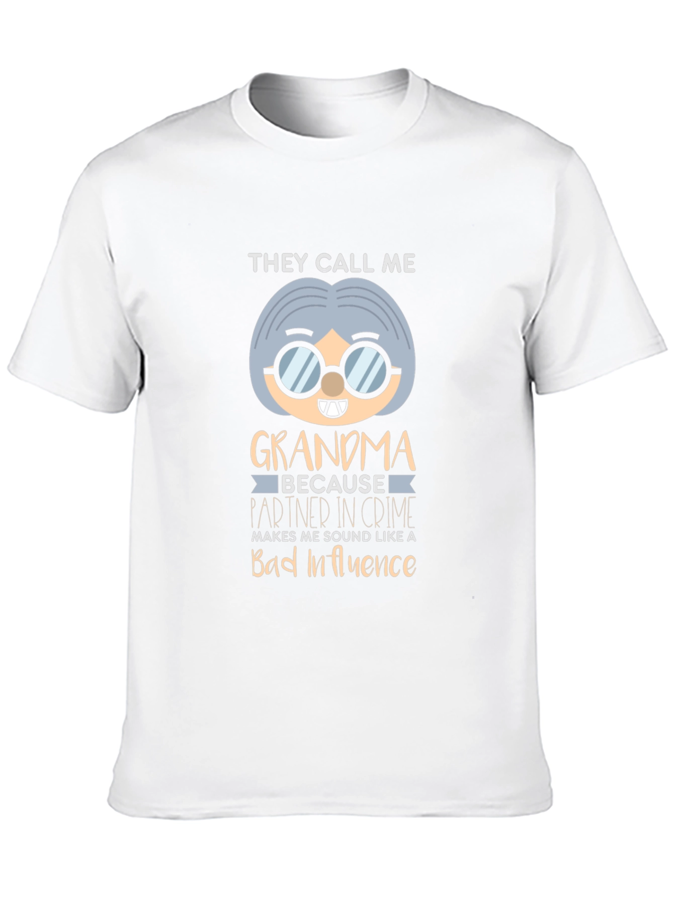 Grandma Bad Influence Graphic T-Shirt