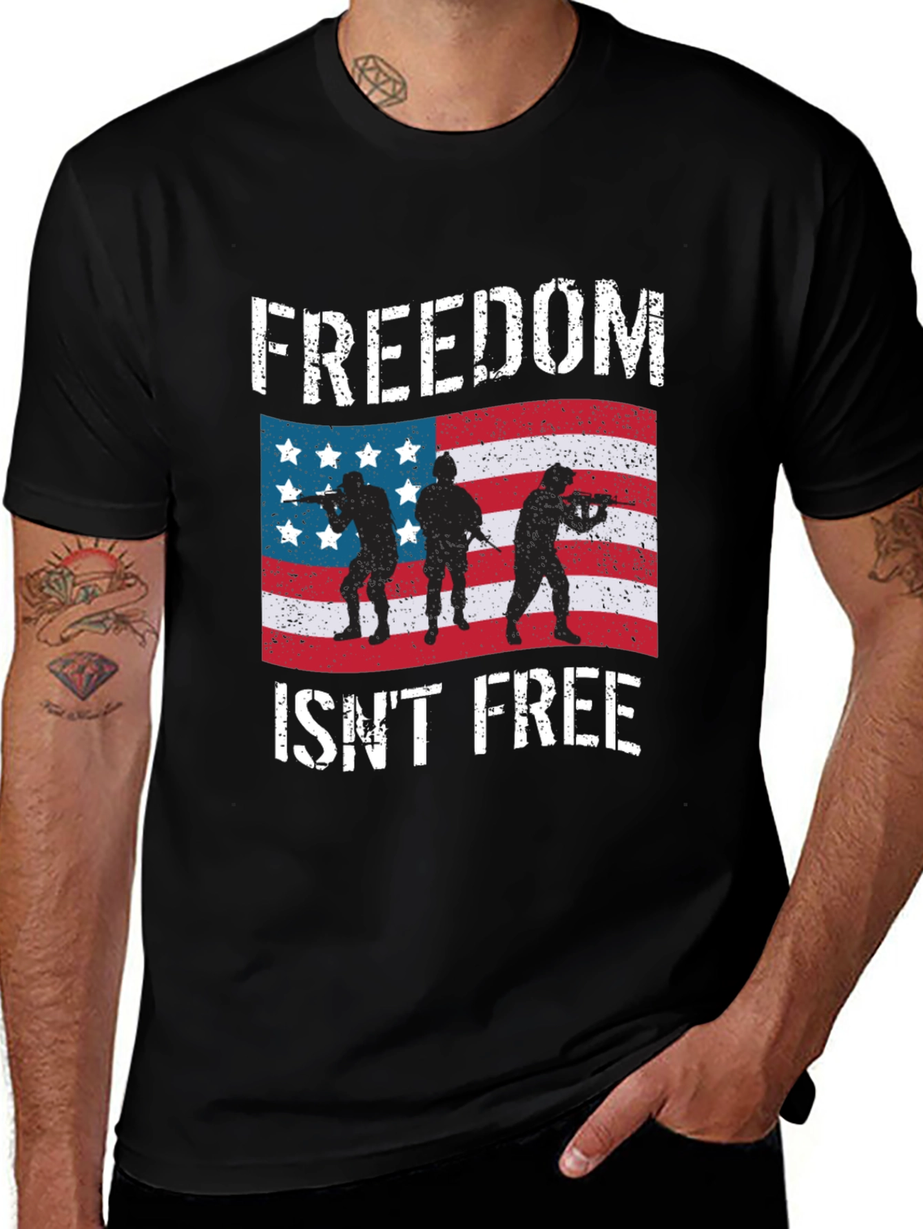 Freedom Isnt Free Patriotic T-Shirt