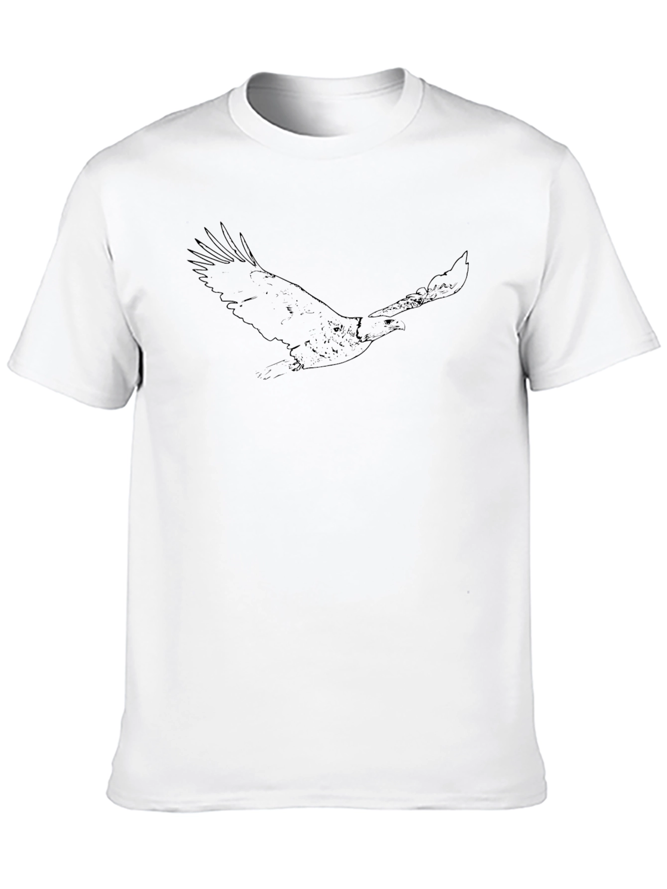Black Eagle Graphic Tee - Mens Classic Fit