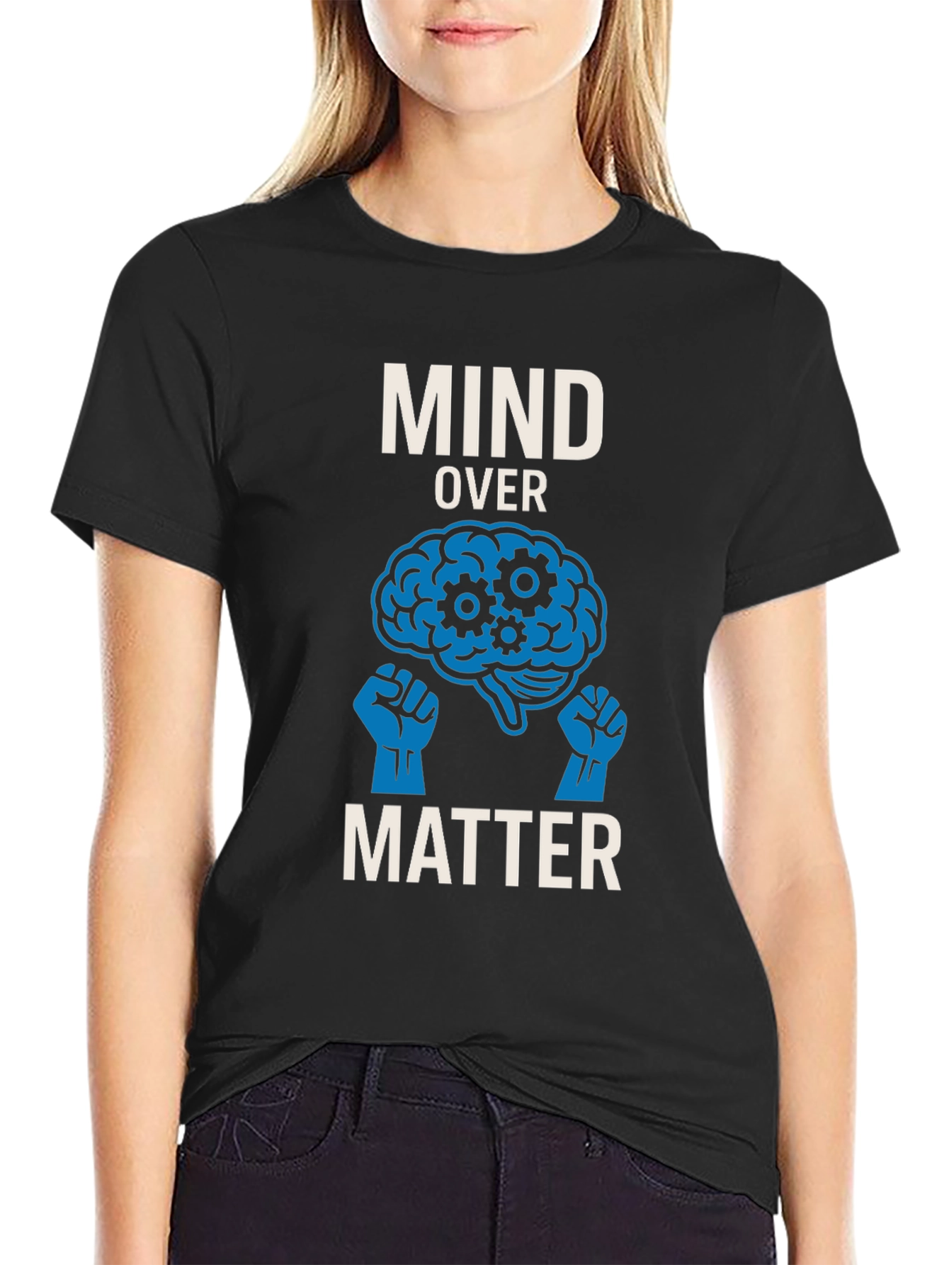 Mind Over Matter T-Shirt - Motivational Graphic Tee