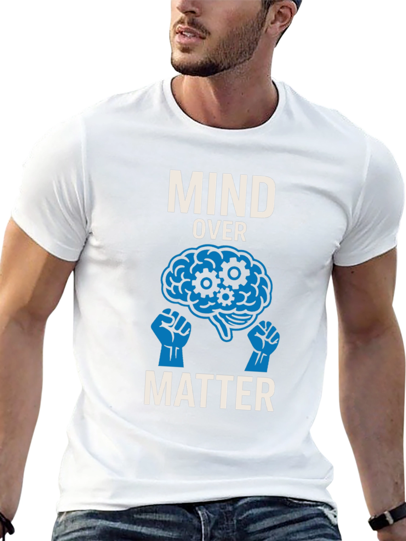 Mind Over Matter T-Shirt - Motivational Graphic Tee