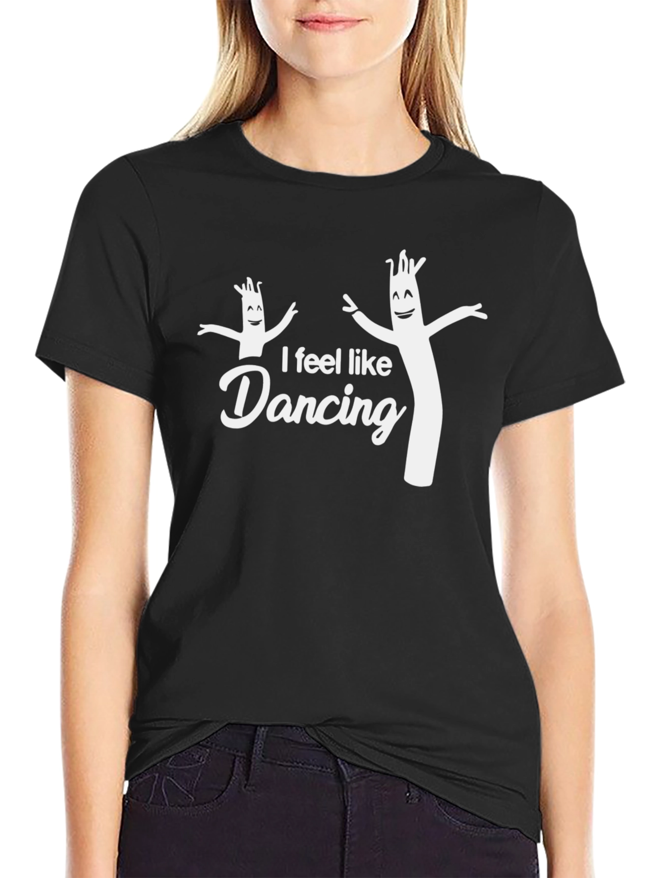 I Feel Like Dancing Inflatable Tube Guy T-Shirt