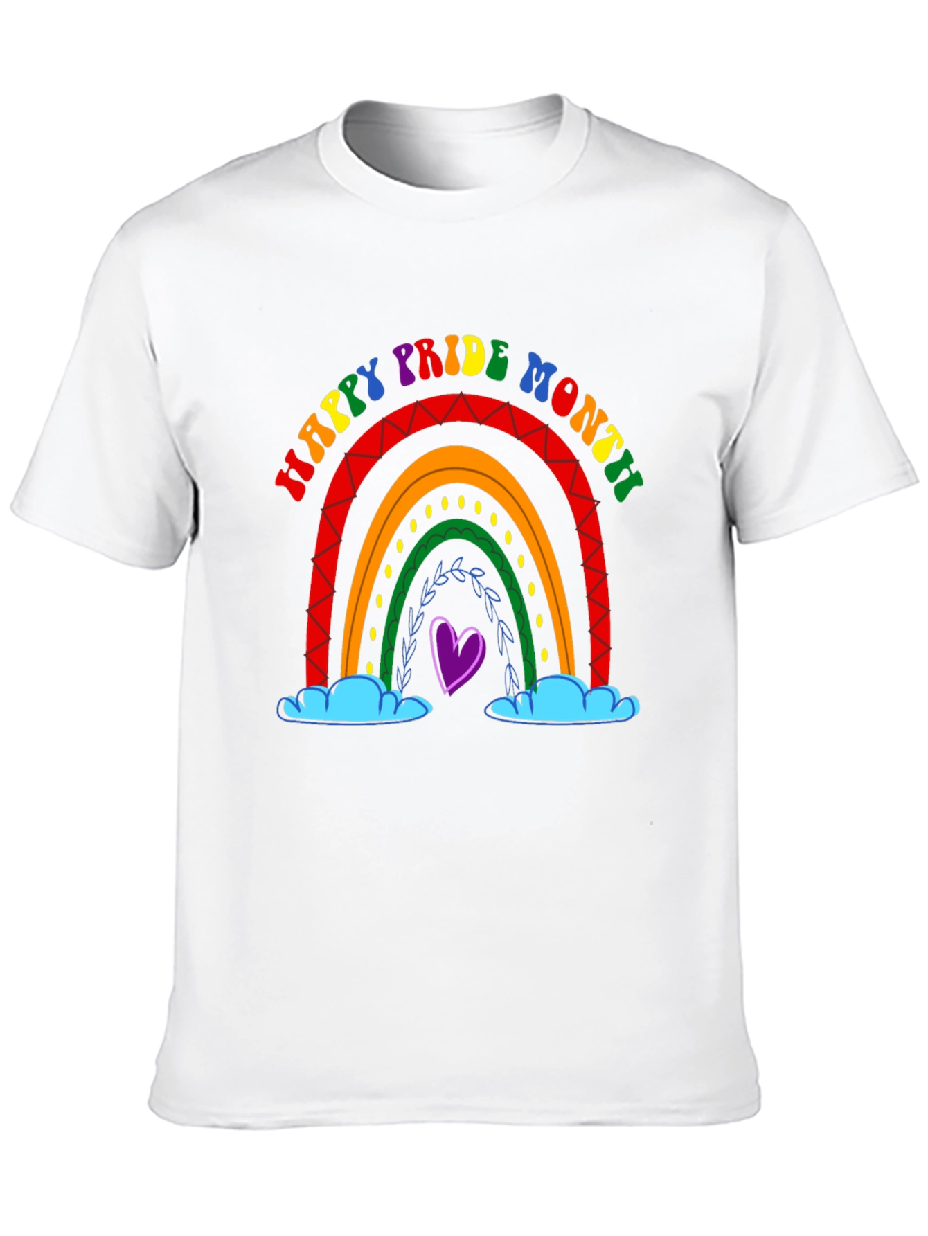Happy Pride Month Rainbow T-Shirt