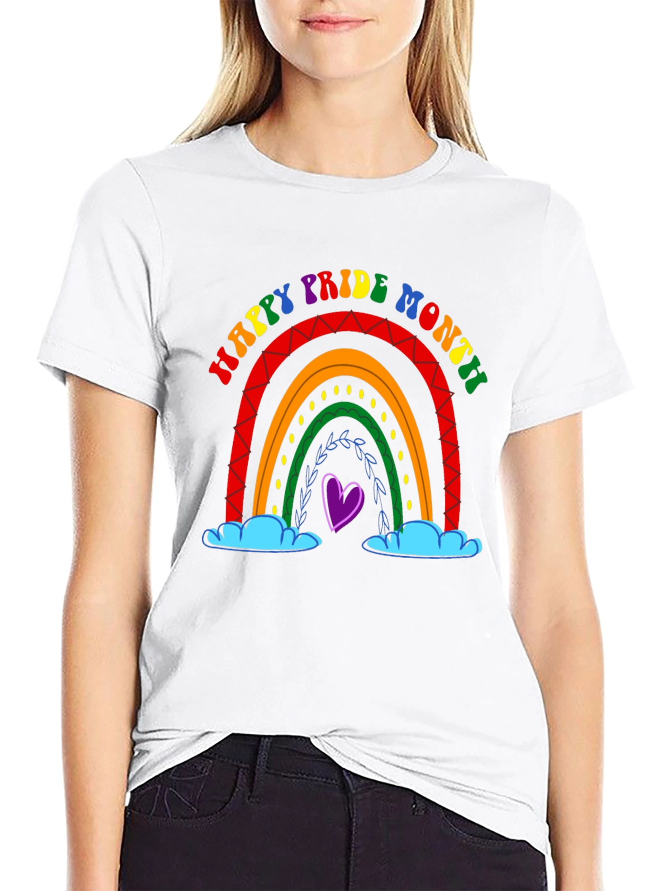 Happy Pride Month Rainbow T-Shirt