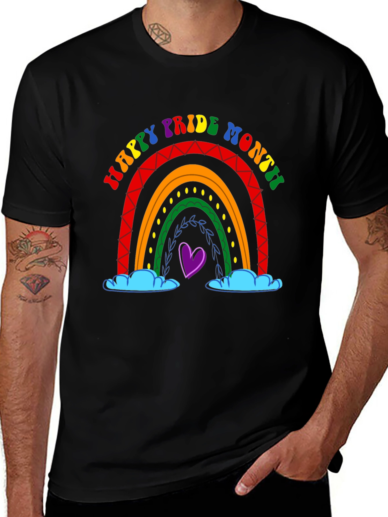 Happy Pride Month Rainbow T-Shirt