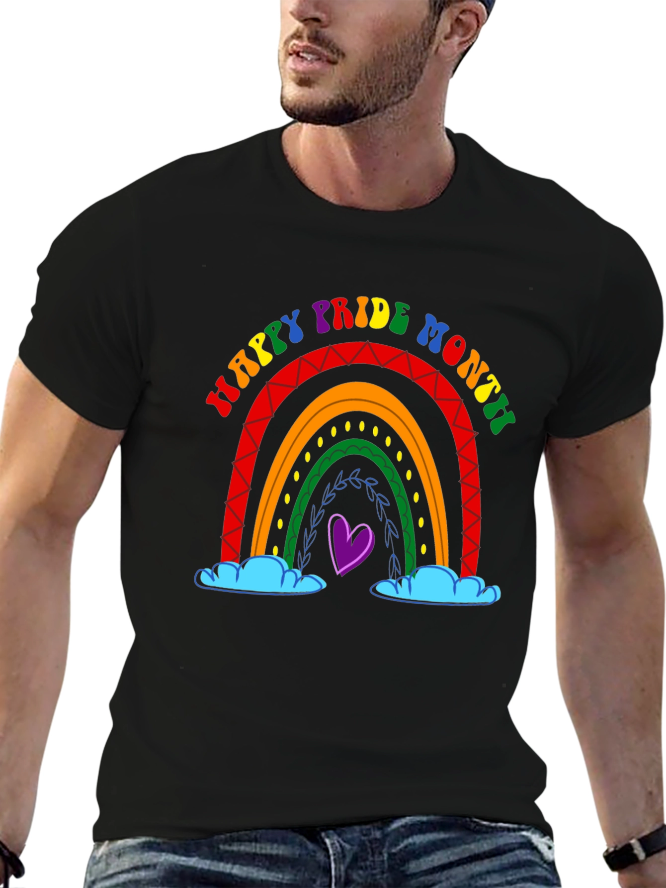 Happy Pride Month Rainbow T-Shirt