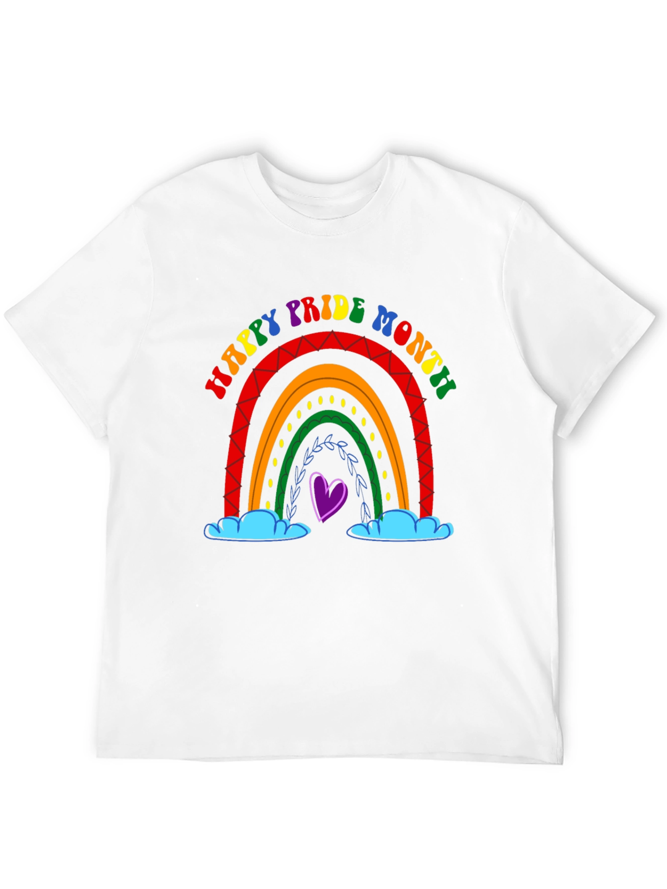 Happy Pride Month Rainbow T-Shirt