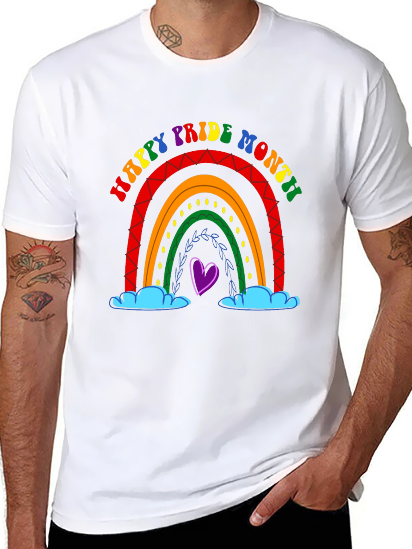 Happy Pride Month Rainbow T-Shirt