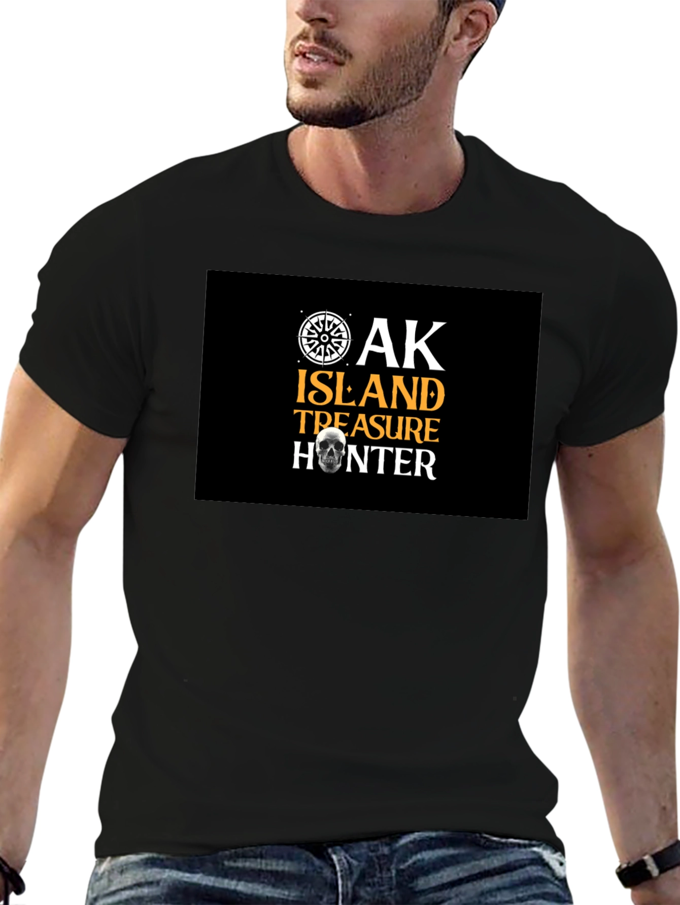 Oak Island Treasure Hunter Black T-Shirt