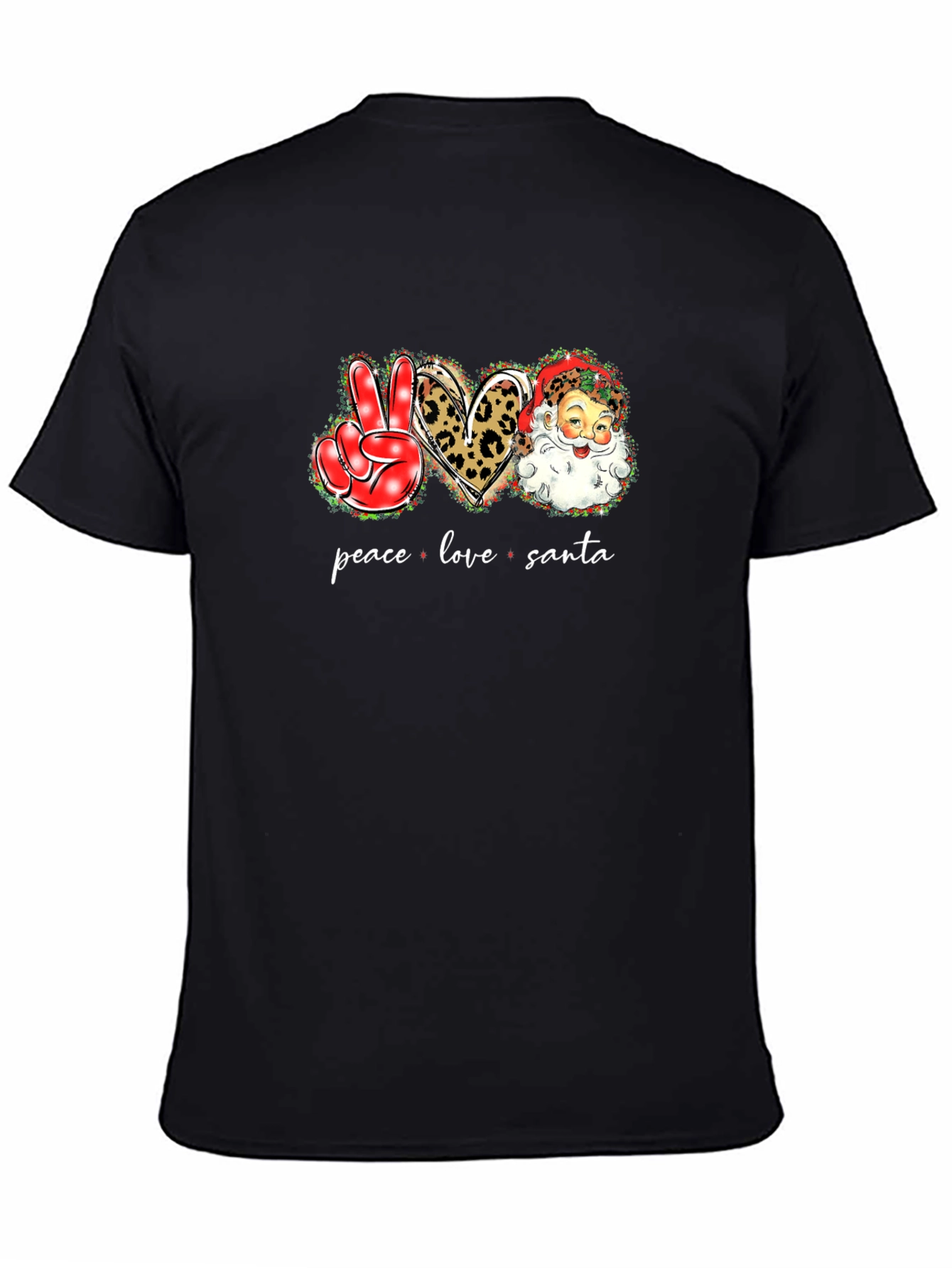 Peace Love Santa T-Shirt