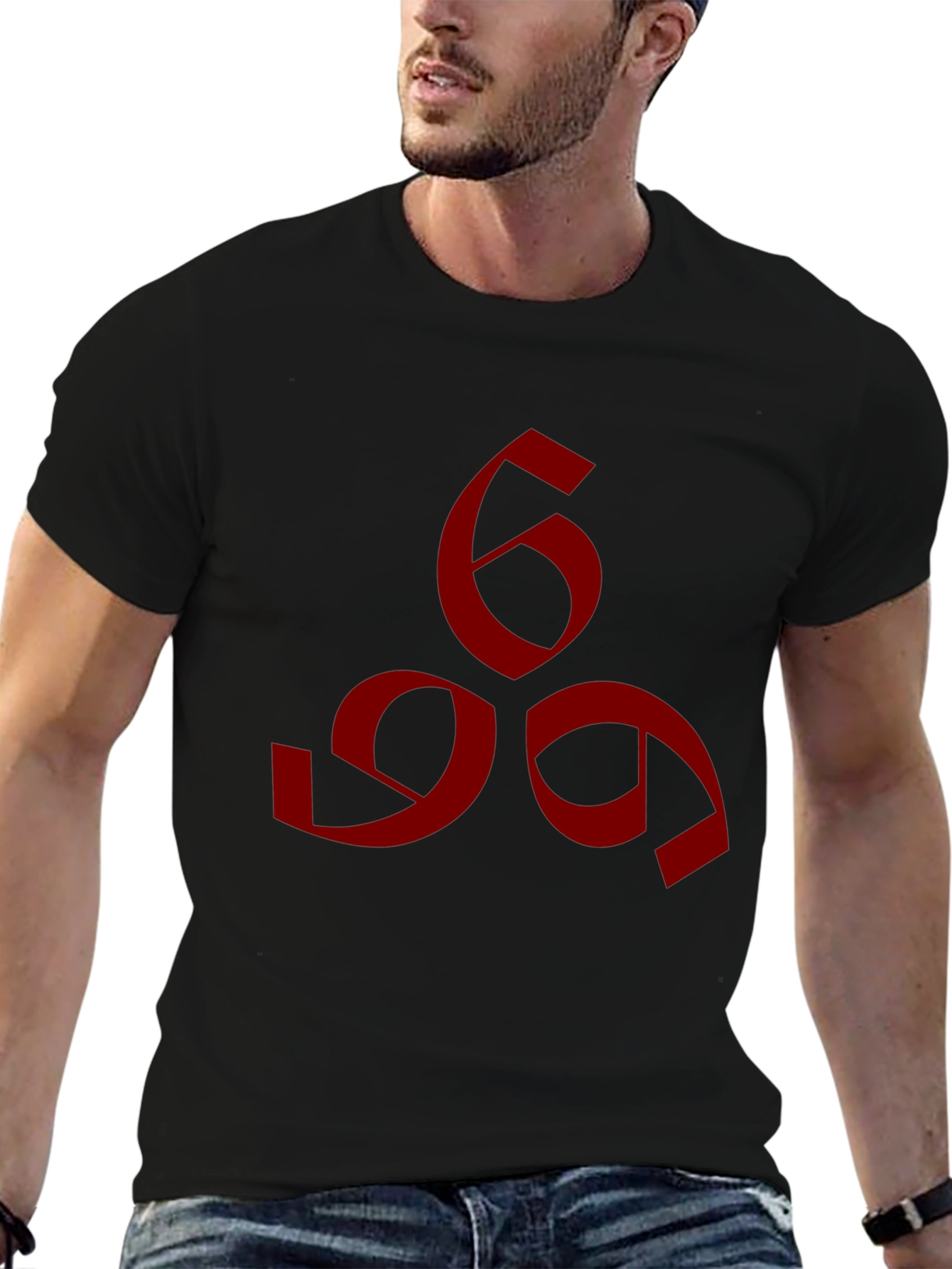 Bold 666 Graphic Tee - Soft Cotton Blend