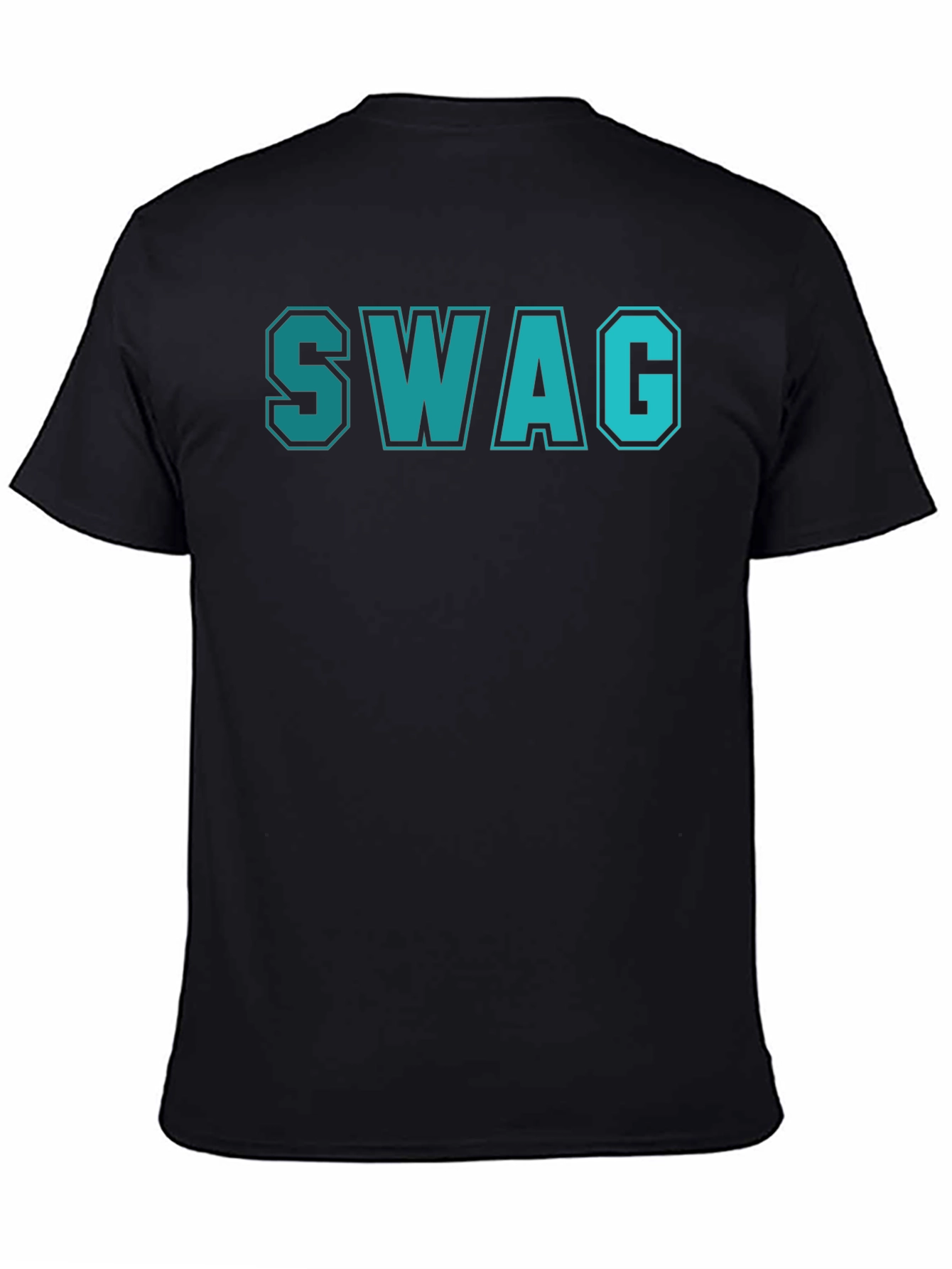 Cool SWAG Tee - Black Cotton Blend T-Shirt