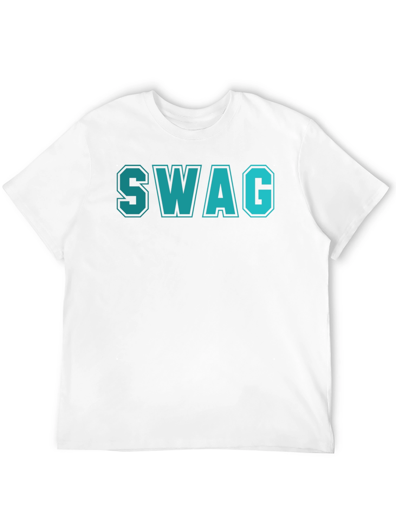Cool SWAG Tee - Black Cotton Blend T-Shirt
