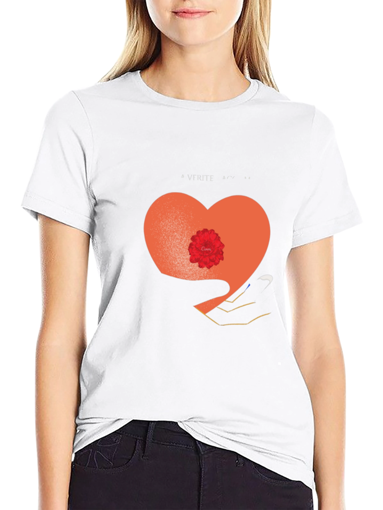 Heart Graphic Tee - Stylish and Unique Design