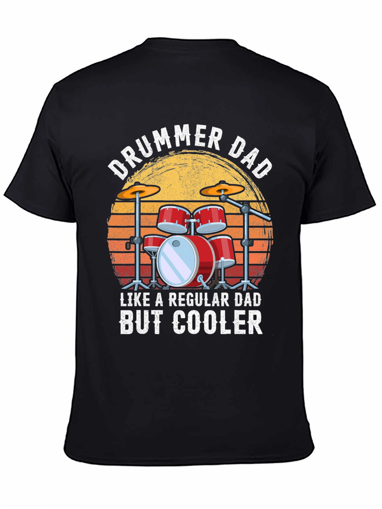 Drummer Dad T-Shirt - Cool Dad Gift