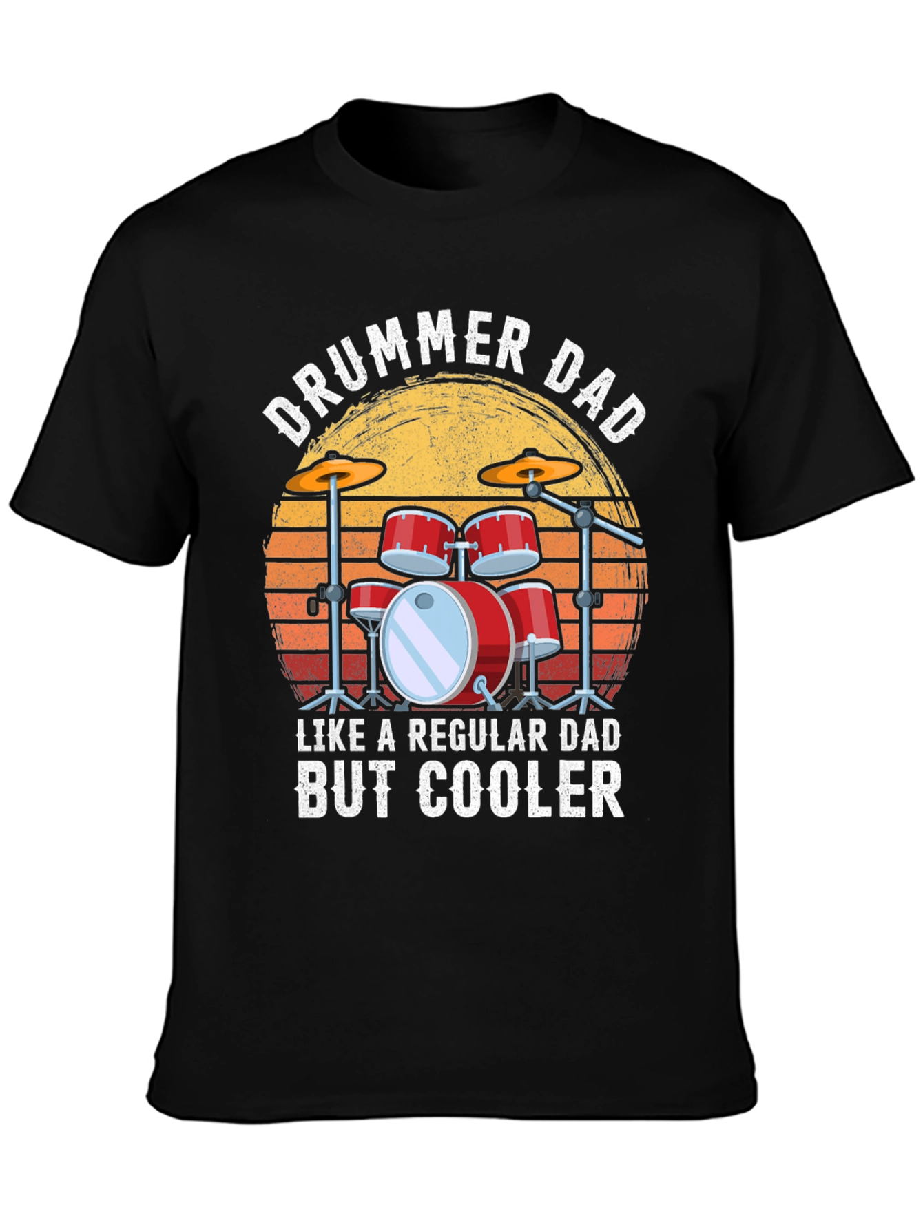 Drummer Dad T-Shirt - Cool Dad Gift