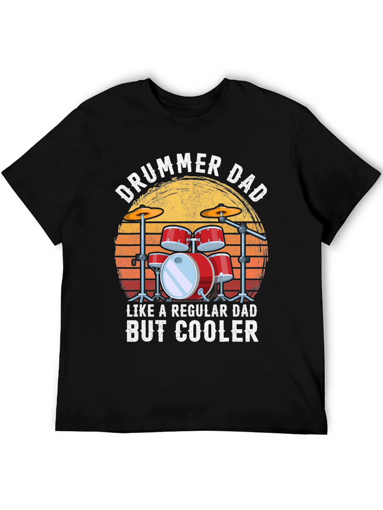 Drummer Dad T-Shirt - Cool Dad Gift