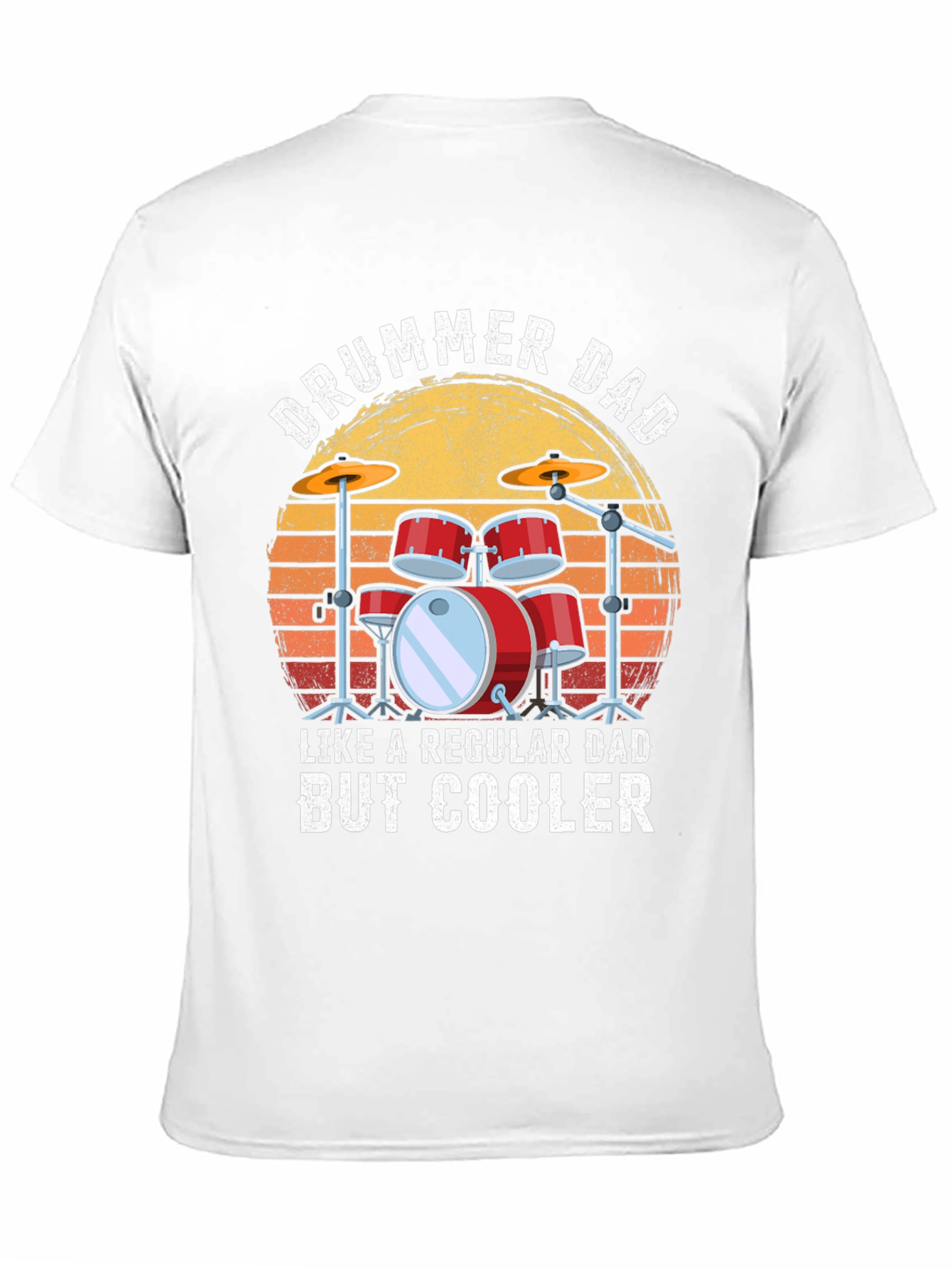 Drummer Dad T-Shirt - Cool Dad Gift