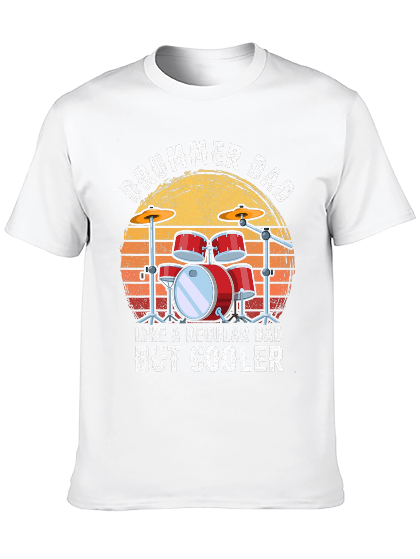 Drummer Dad T-Shirt - Cool Dad Gift