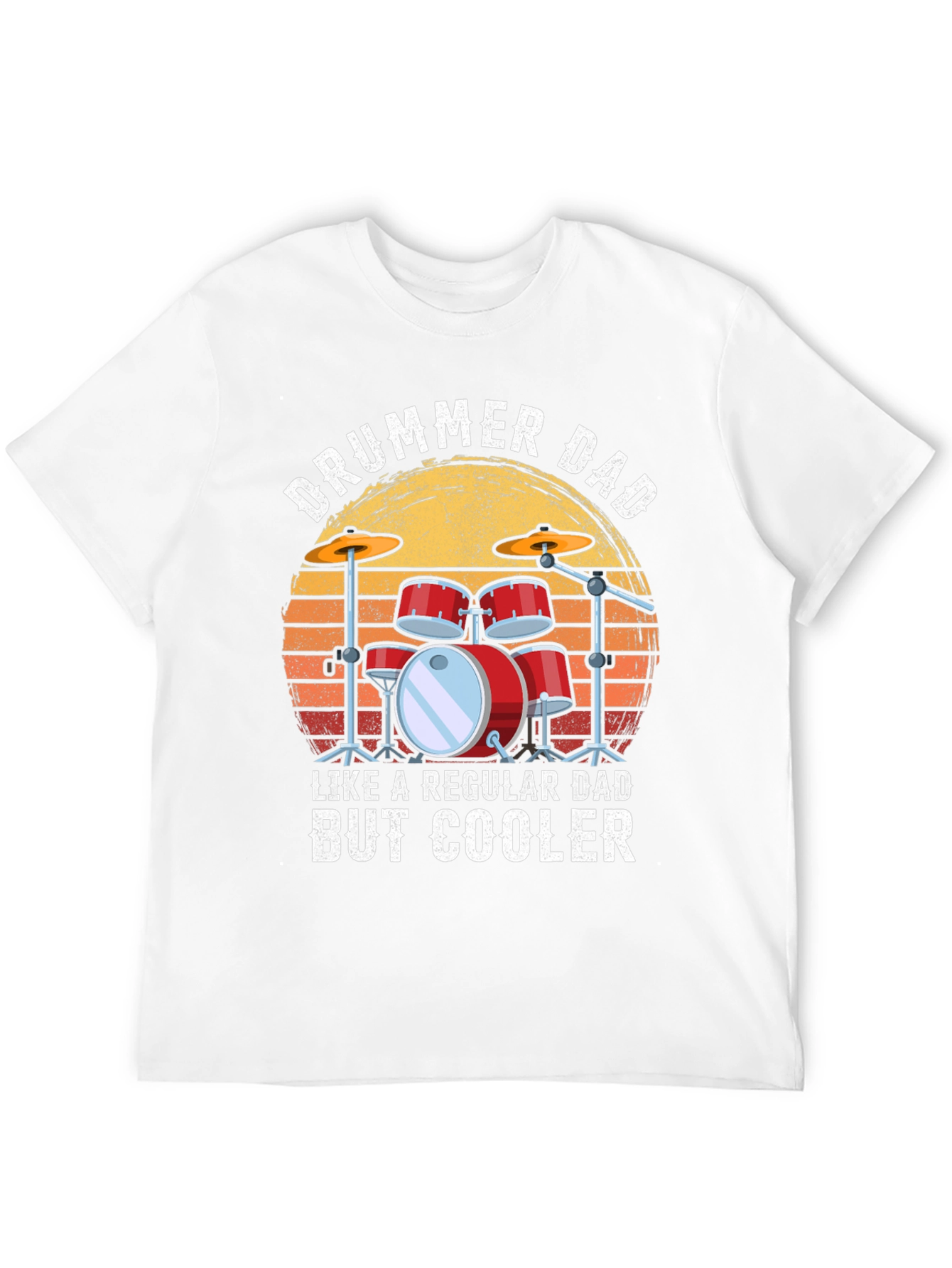 Drummer Dad T-Shirt - Cool Dad Gift